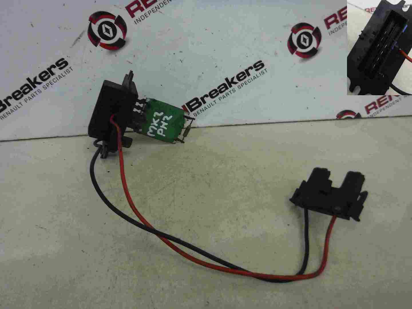 Renault Clio MK2 2001-2006 Heater Motor Resistor Speed