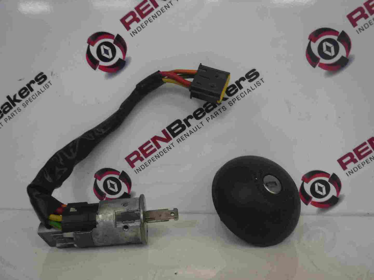 Renault Clio MK2 2001-2006 Ignition Barrel + Petrol Cap Lock With Key