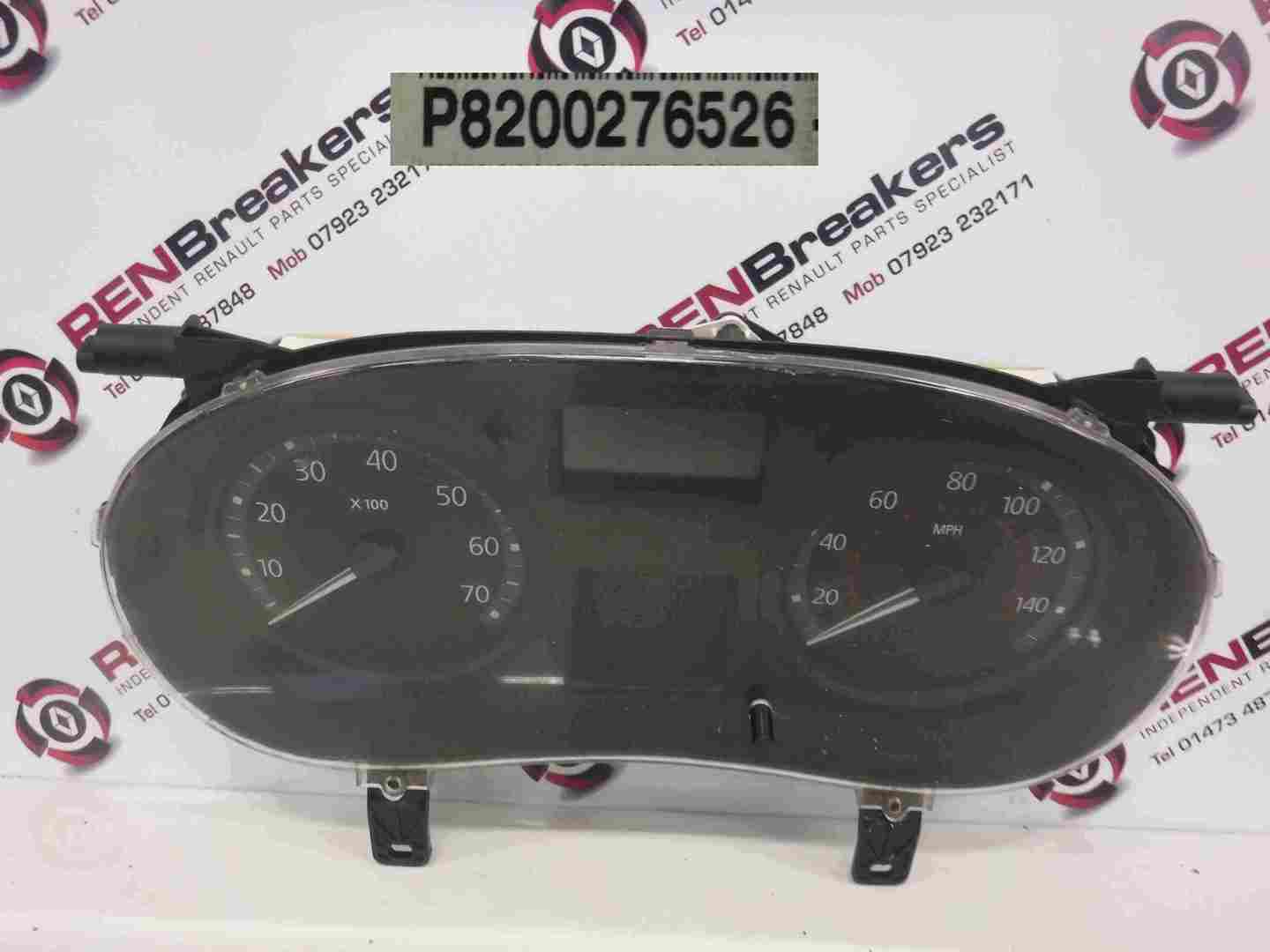 Renault Clio MK2 2001-2006 Instrument Panel Dials Clocks 112K 8200276526