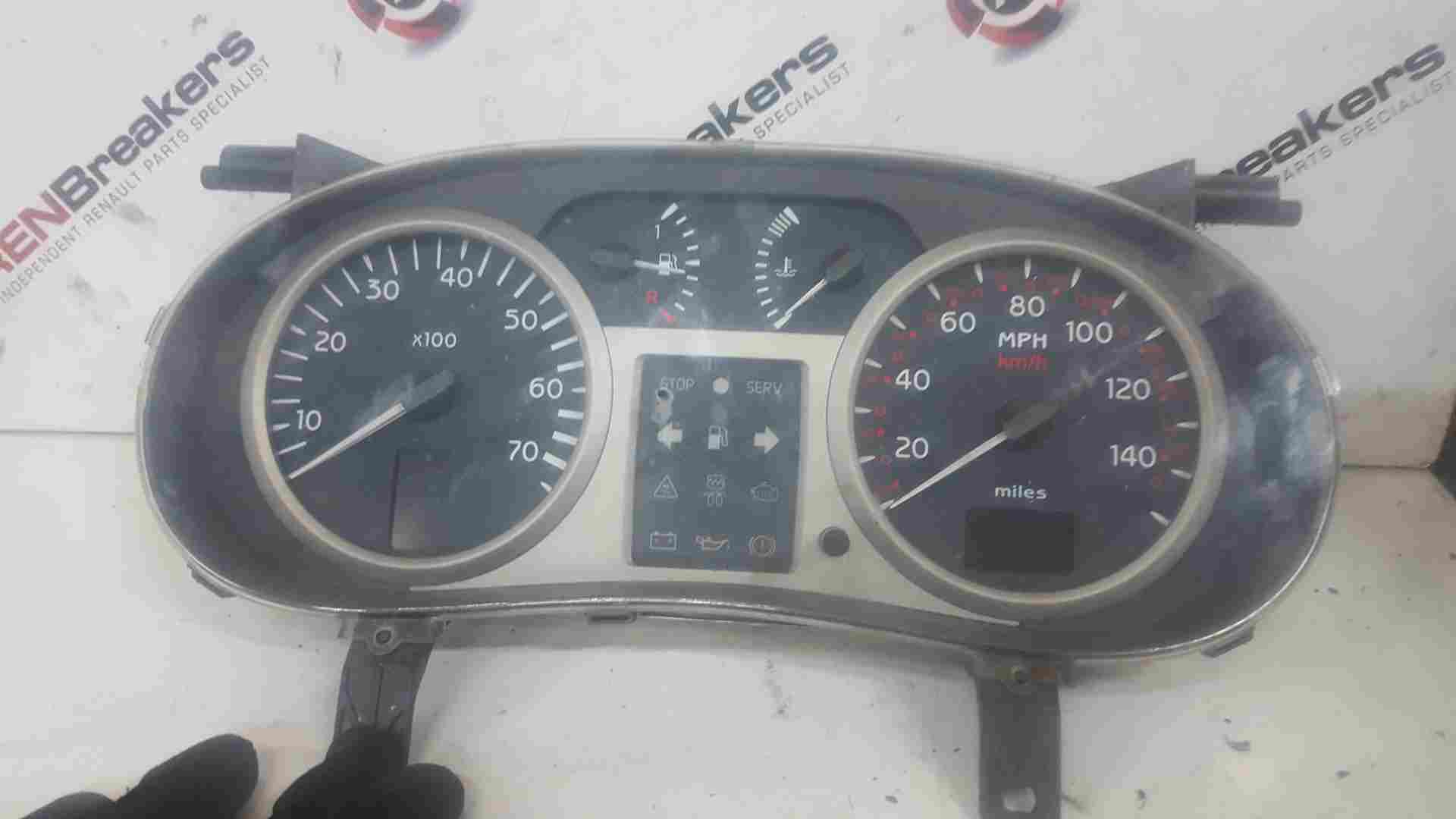 Renault Clio MK2 2001-2006 Instrument Panel Dials Clocks Automatic 8200059774 