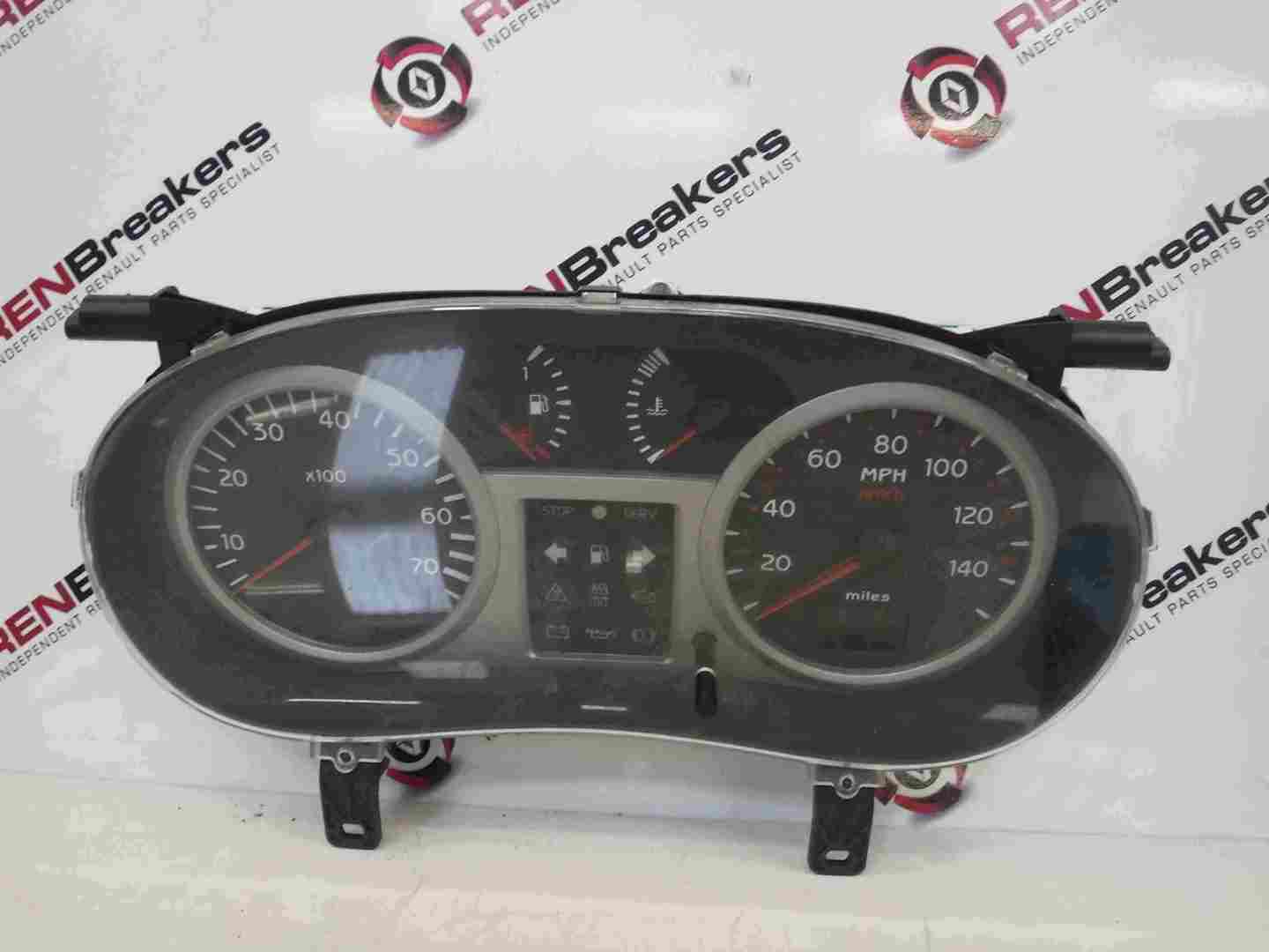 Renault Clio MK2 2001-2006 Instrument Panel Dials Clocks Gauges 51K