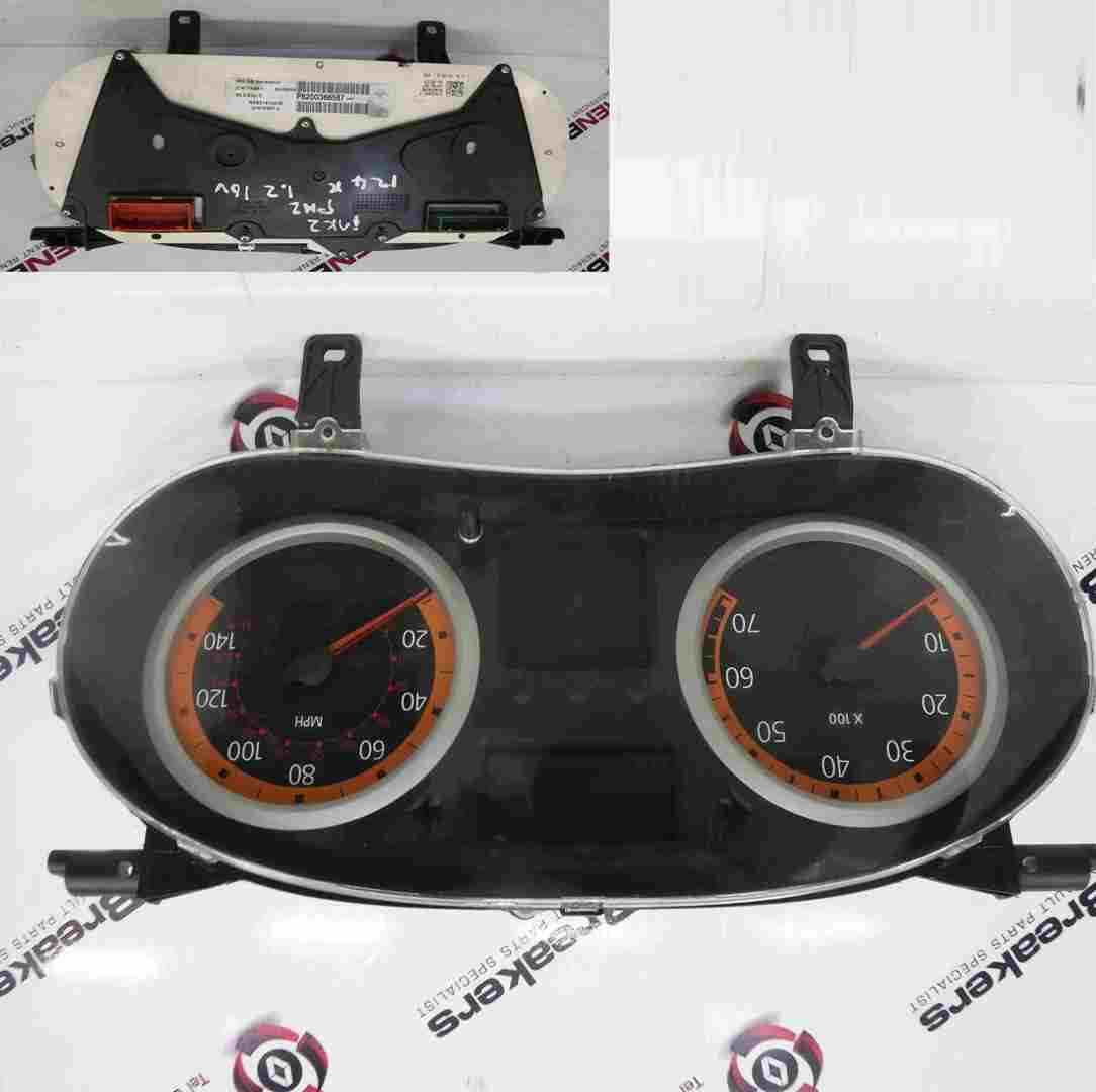 Renault Clio MK2 2001-2006 Instrument Panel Dials Clocks Orange Surround