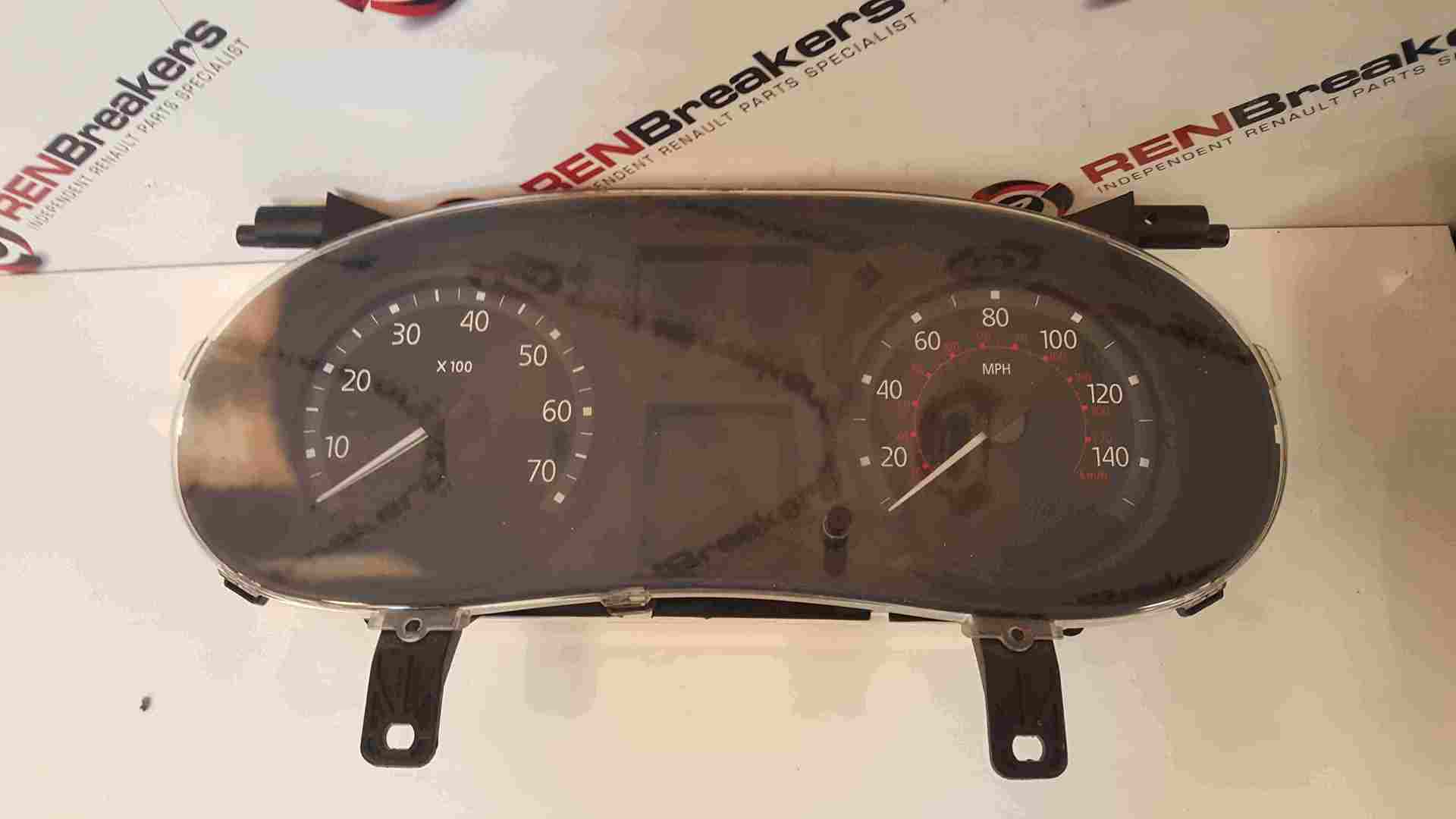 Renault Clio MK2 2001-2006 Instrument Panel Dials Gauges Clocks 103K 8200276526