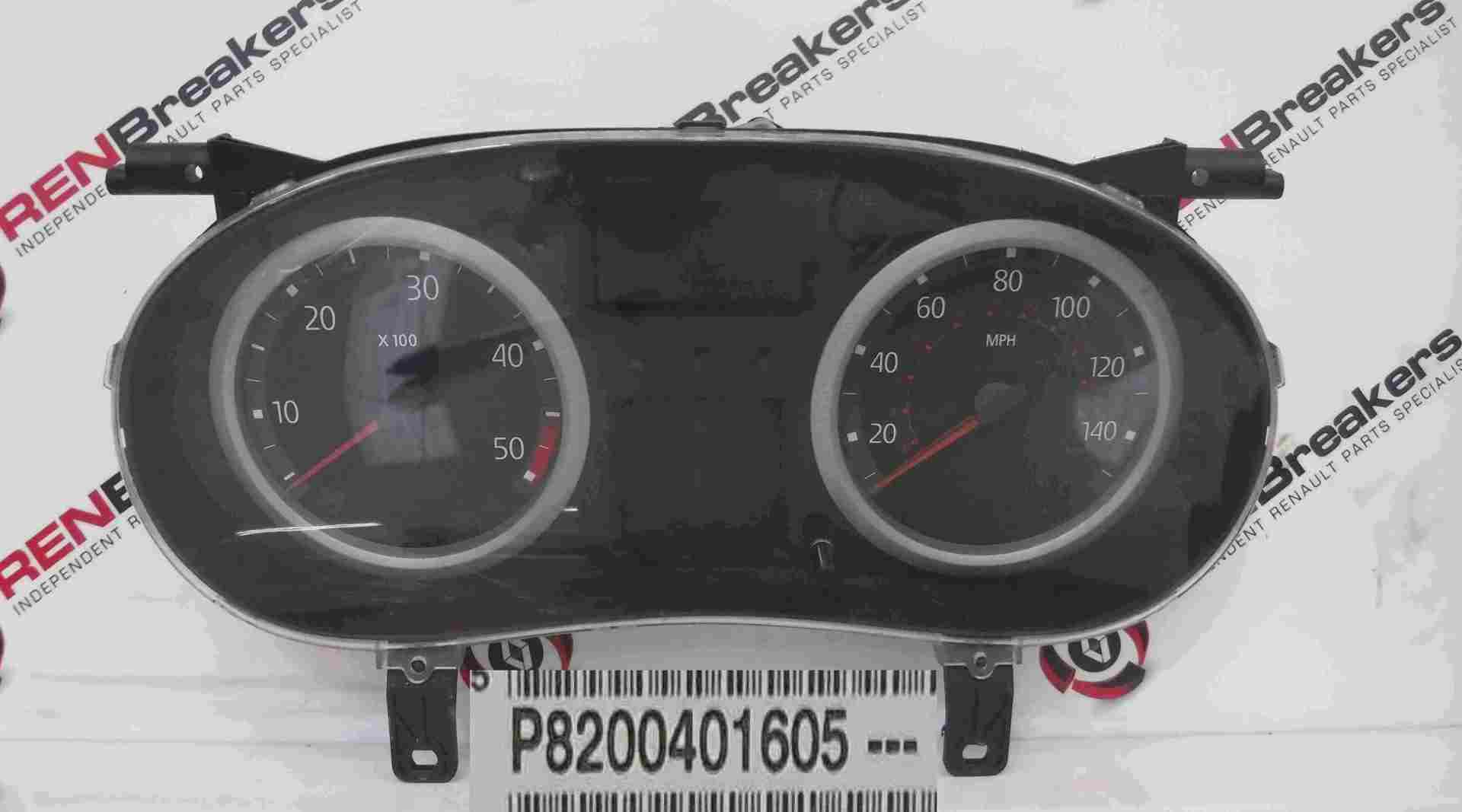 Renault Clio MK2 2001-2006 Instrument Panel Dials Gauges Clocks 132K 8200401605