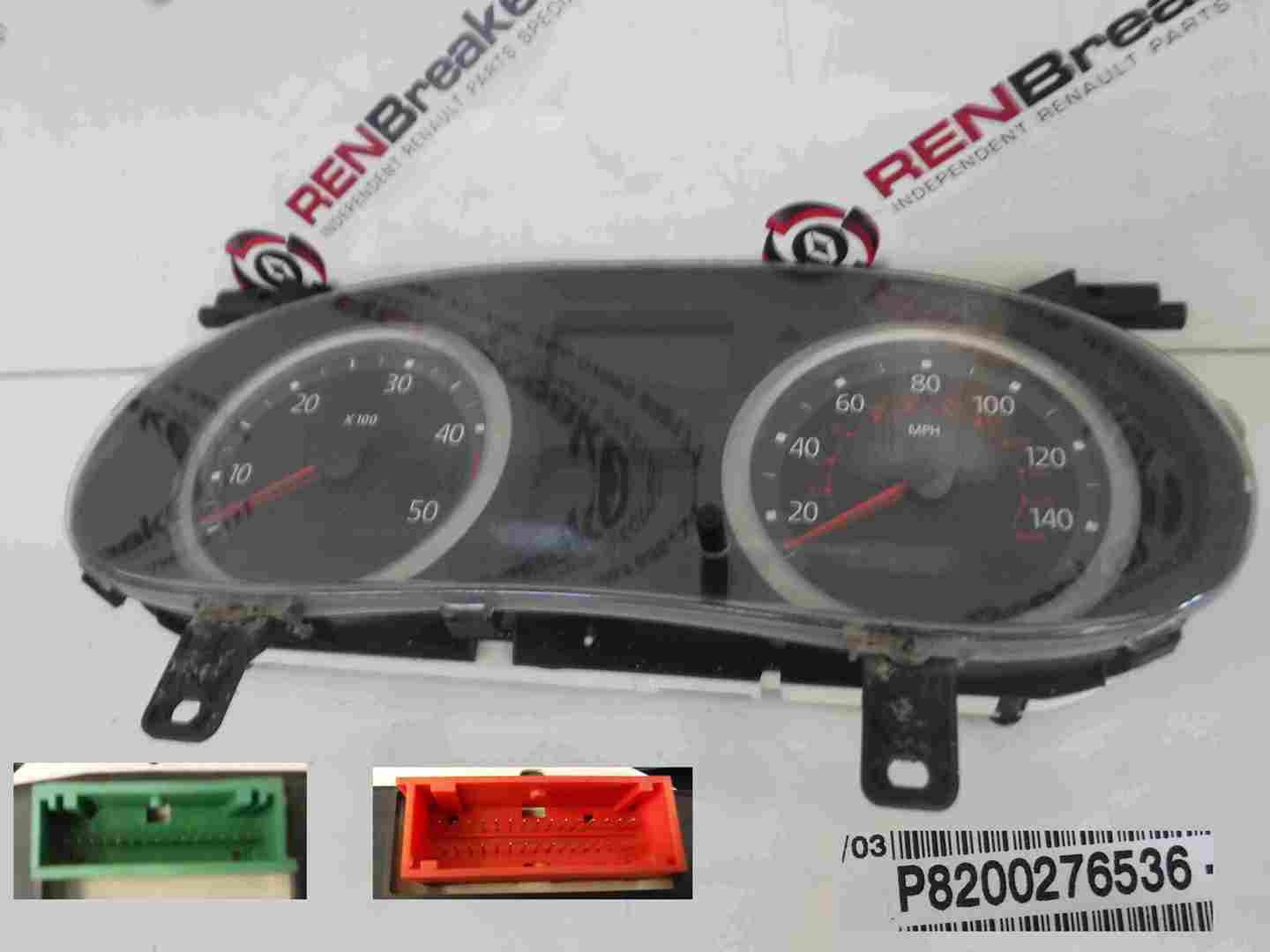 Renault Clio MK2 2001-2006 Instrument Panel Dials Gauges Clocks 173332k