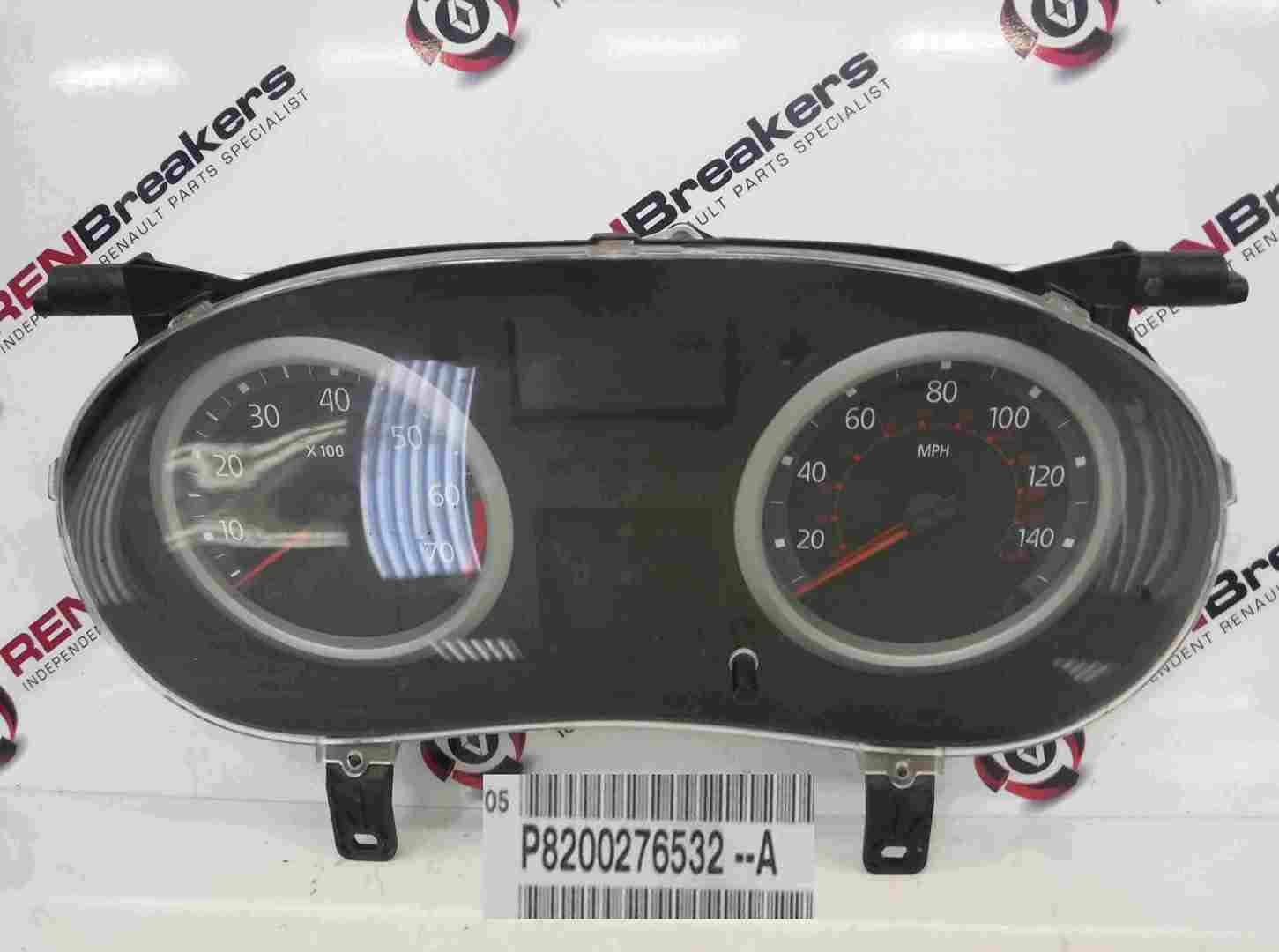 Renault Clio MK2 2001-2006 Instrument Panel Dials Gauges Clocks 69K 8200276532