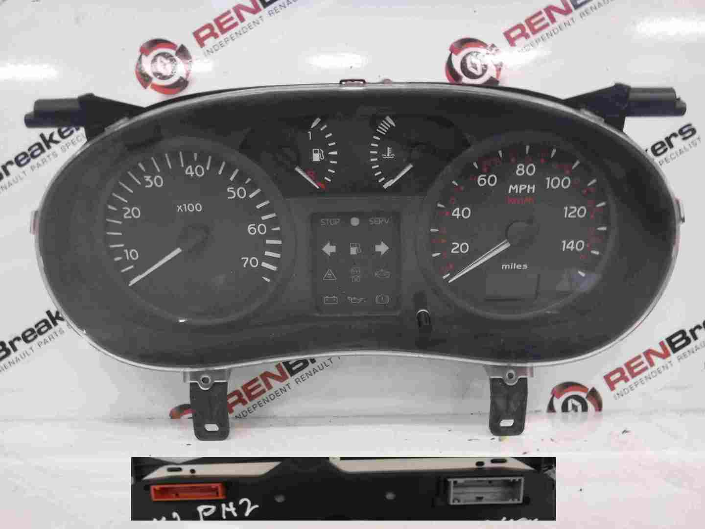 Renault Clio MK2 2001-2006 Instrument Panel Dials Gauges Clocks 84K