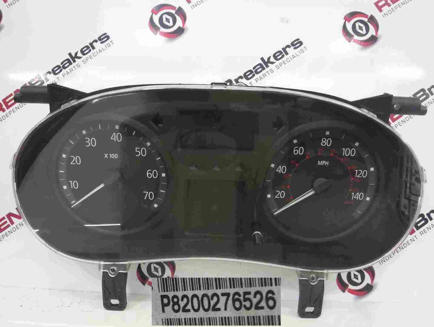 Renault Clio MK2 2001-2006 Instrument Panel Dials Gauges Clocks 95K 8200276526