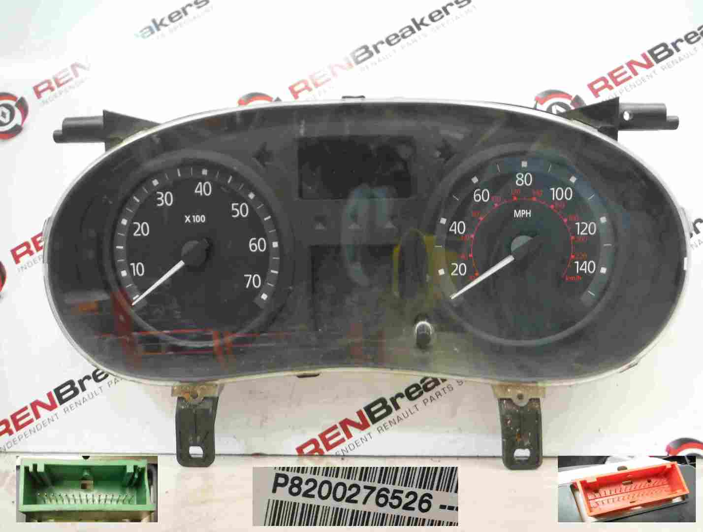 Renault Clio MK2 2001-2006 Instrument Panel Dials Gauges Speedo 56K Clocks