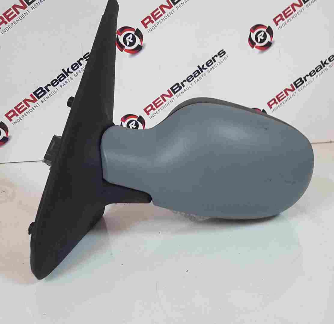 Renault Clio MK2 2001-2006 Passenger NS Wing Mirror Primer