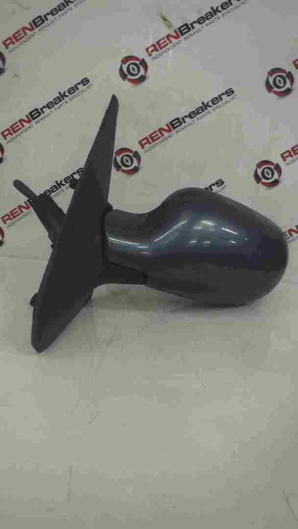 Renault Clio MK2 2001-2006 Passenger NS Wing Mirror Purple TED47 Manual