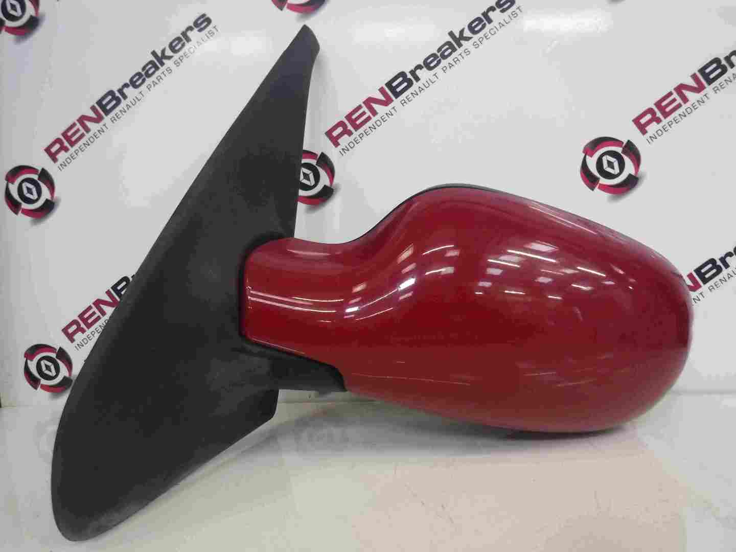 Renault Clio MK2 2001-2006 Passenger NS Wing Mirror Red OV731