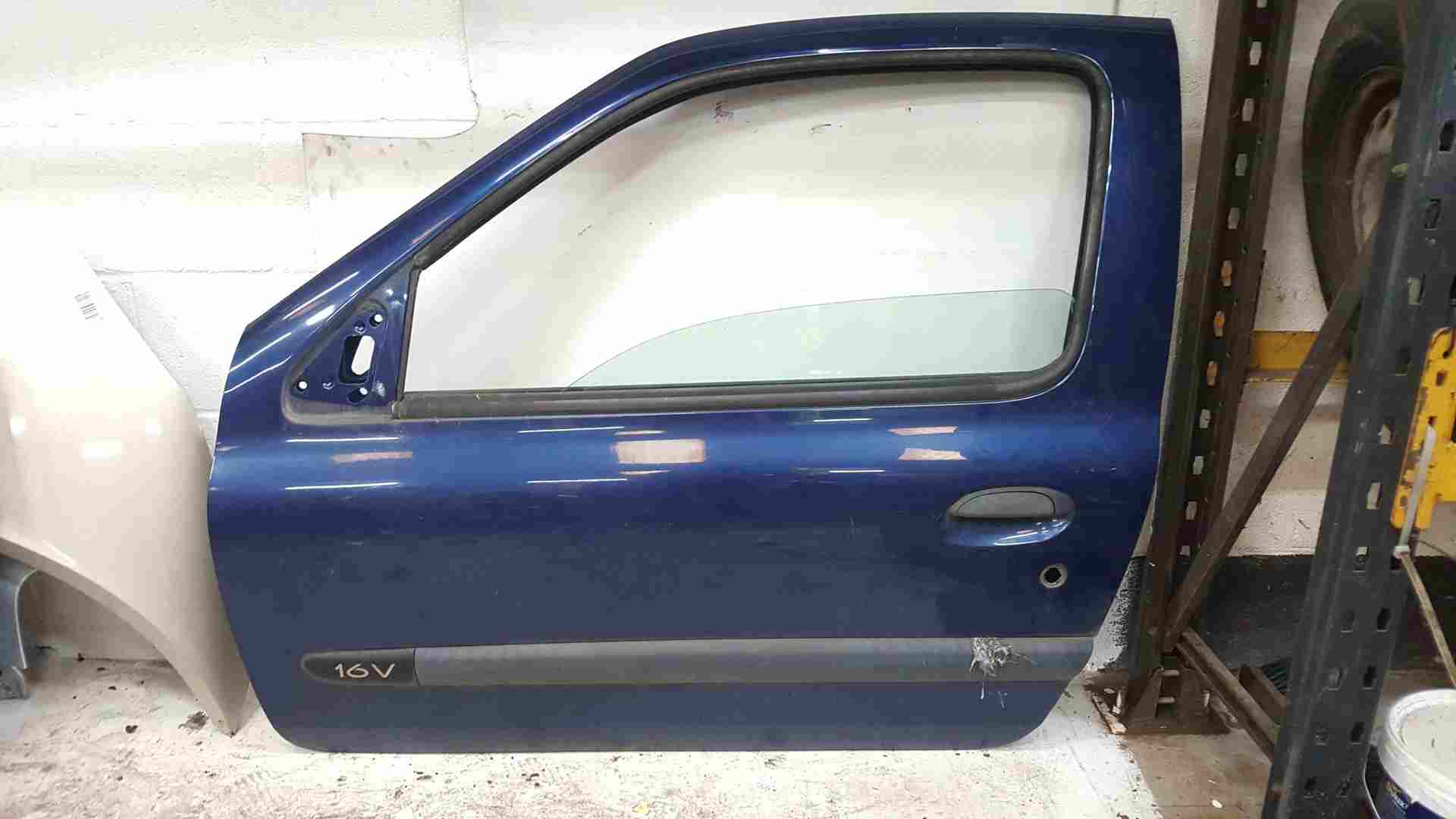Thumb 3 Renault Clio MK2 2001-2006 Passenger NSF Front 3Dr Door Blue Ted44