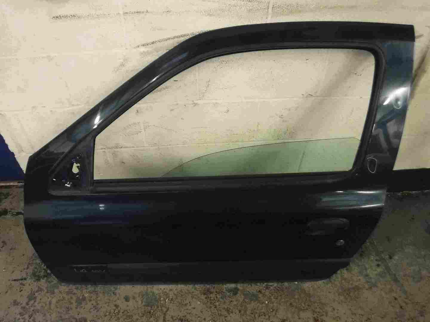 Renault Clio MK2 2001-2006 Passenger NSF Front Door Green Blue NV903 3dr