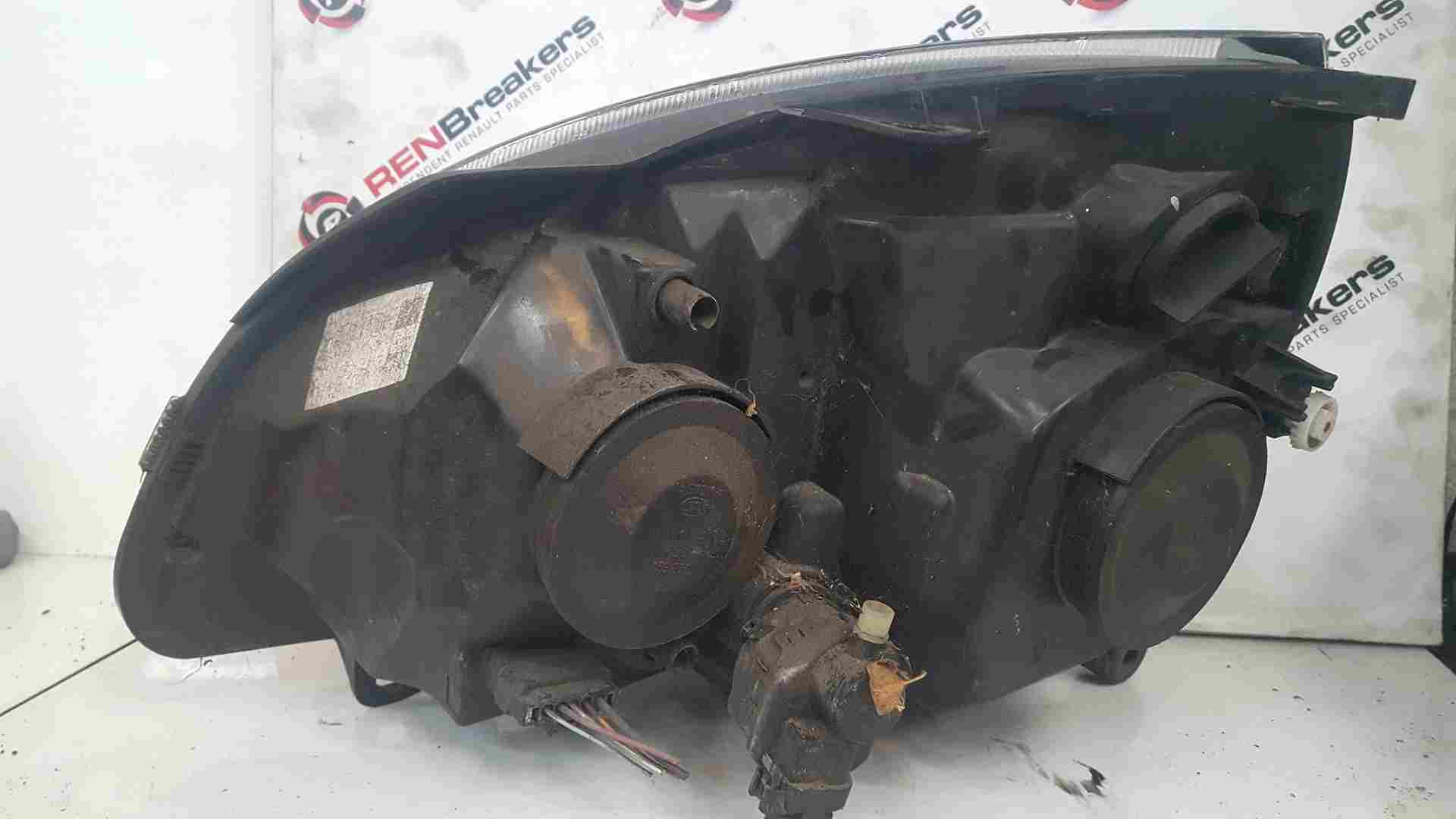 Thumb 6 Renault Clio MK2 2001-2006 Passenger NSF Front Headlight Grey Grade A