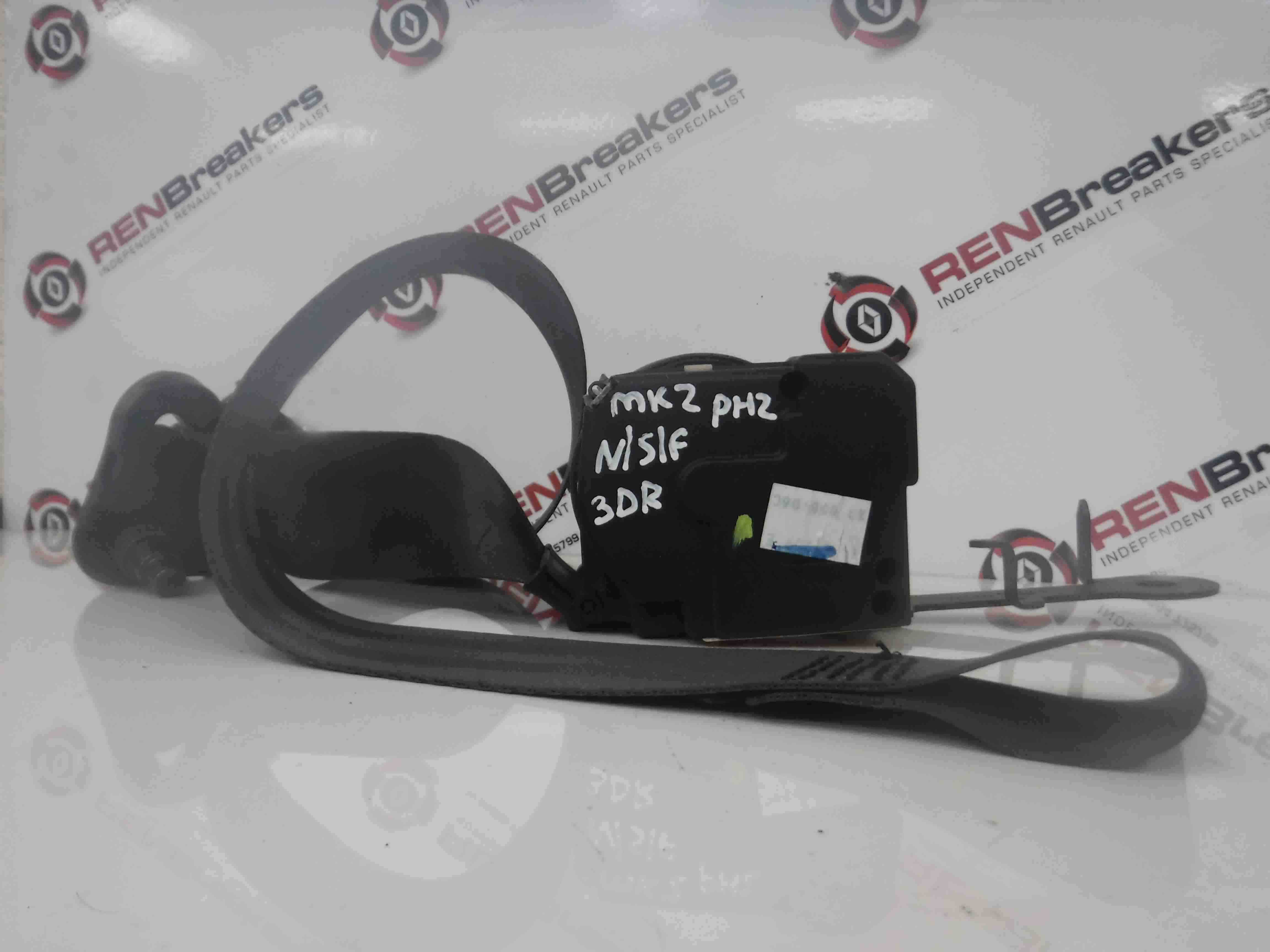 Renault Clio MK2 2001-2006 Passenger NSF Front Seat Belt ...
