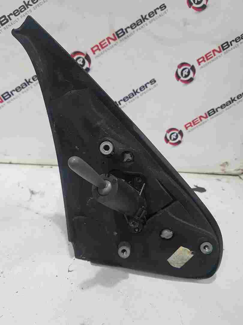 Thumb 3 Renault Clio MK2 2001-2006 Passenger NSF Front Wing Mirror Black
