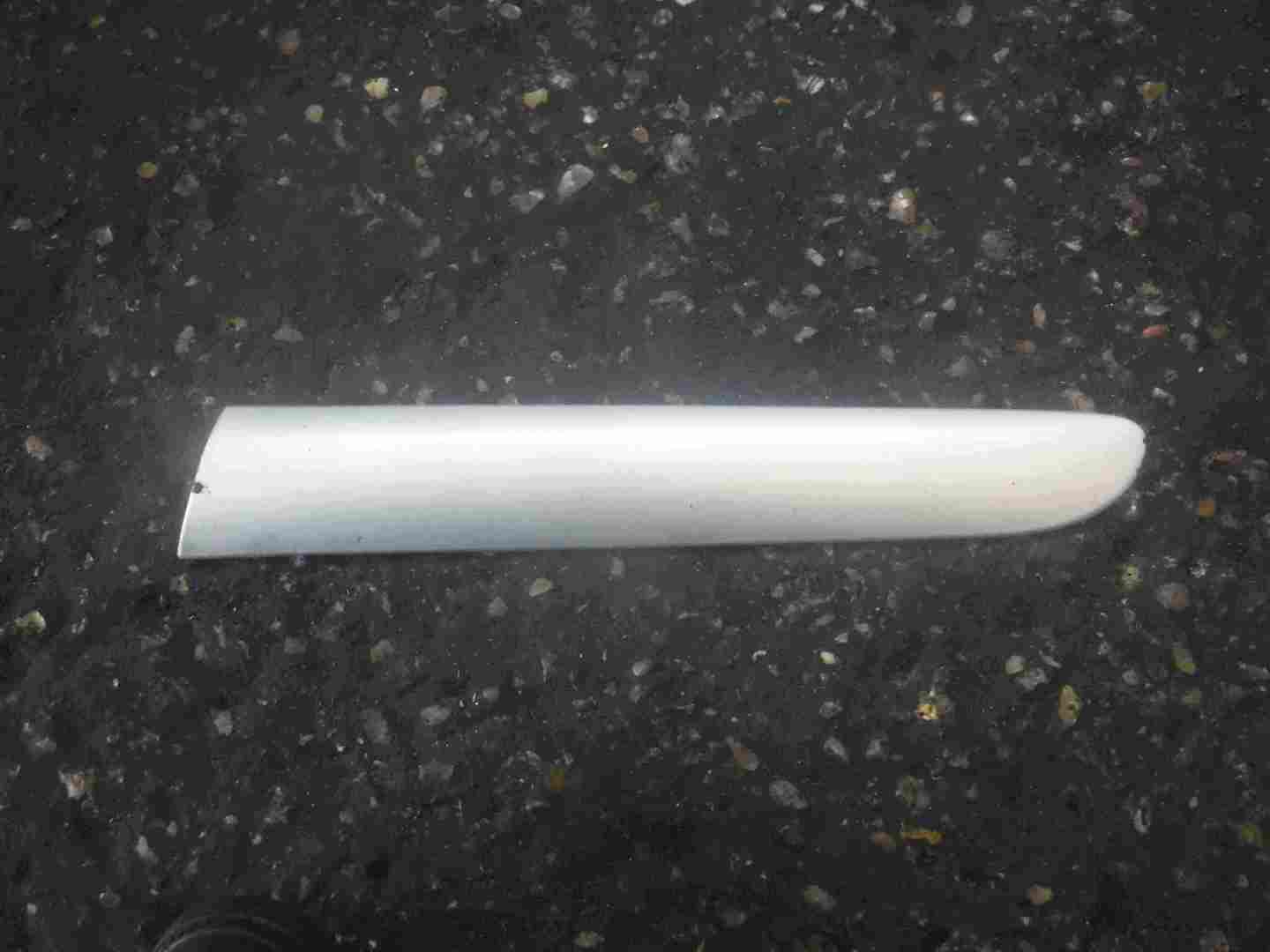 Renault Clio MK2 2001-2006 Passenger NSR Rear Door Moulding Silver 3dr