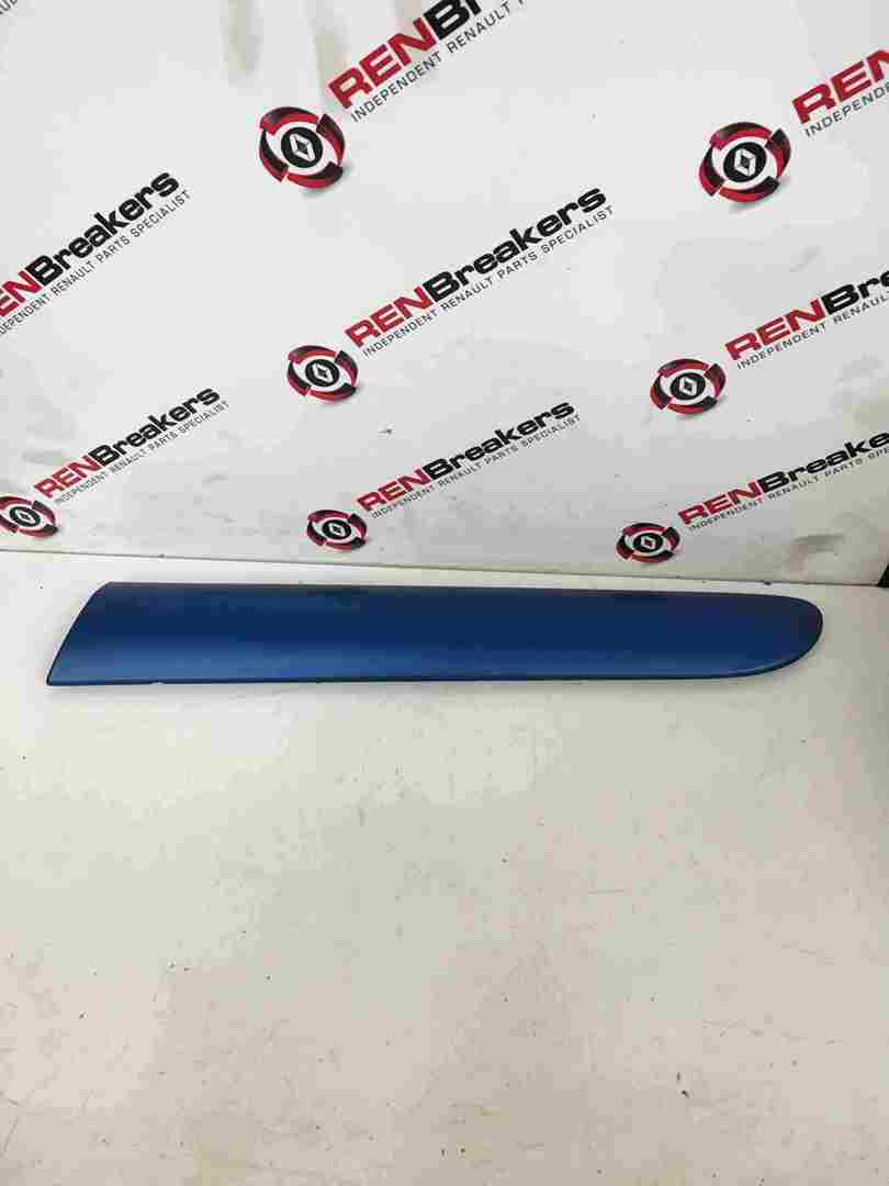 Renault Clio MK2 2001-2006 Passenger NSR Rear Door Moulding Trim Blue TEI45 3DR