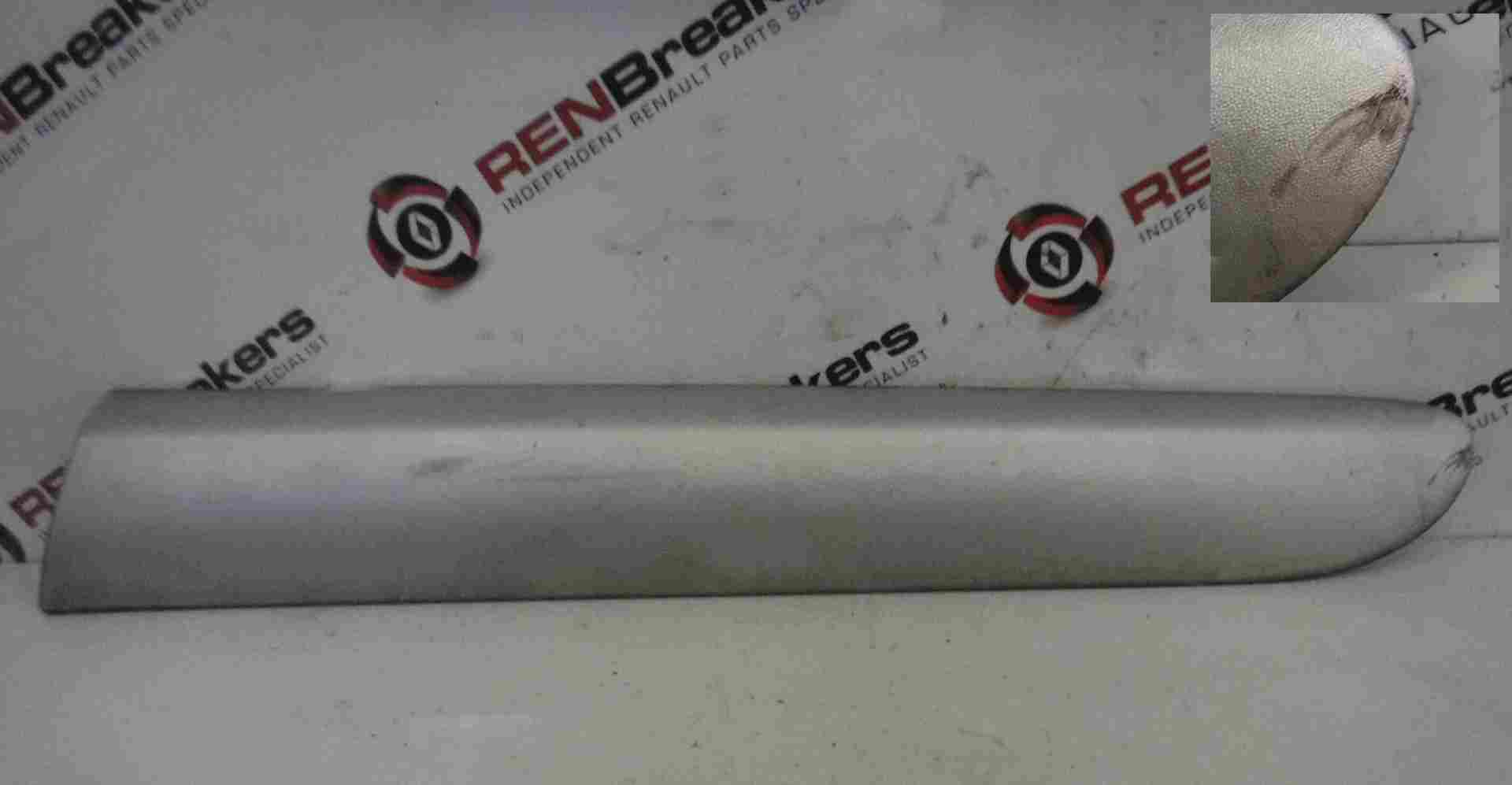 Renault Clio MK2 2001-2006 Passenger NSR Rear Door Moulding Trim Silver 3dr