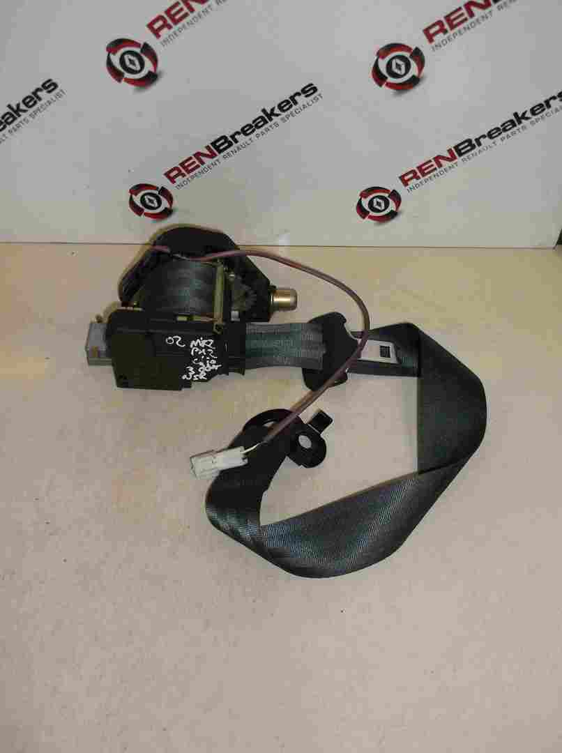 Renault Clio MK2 2001-2006 Passenger NSR Rear Seat Belt Pretensioner Dark Grey