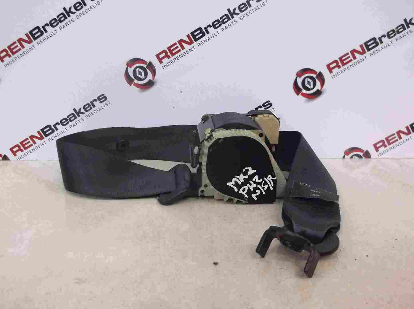 Renault Clio MK2 2001-2006 Passenger NSR Rear Seat Belt No Pretensioner 