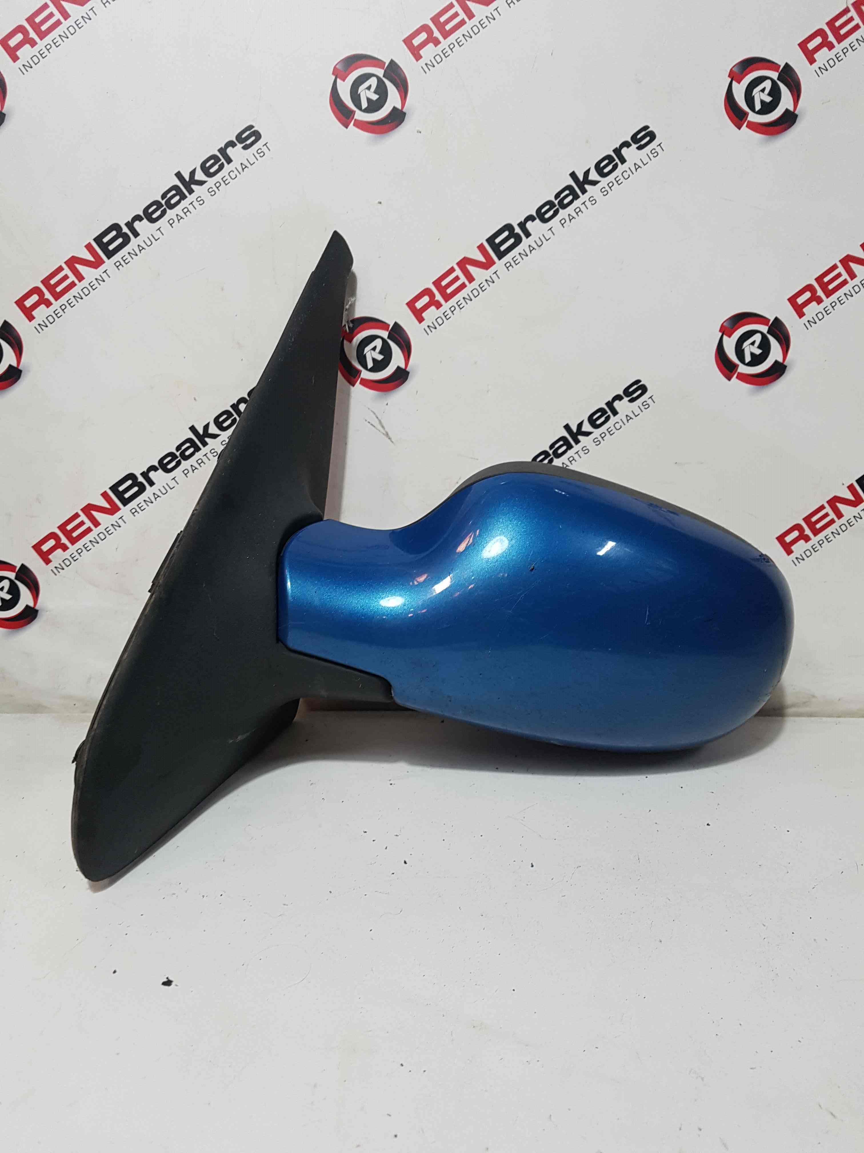 Thumb 7 Renault Clio MK2 2001-2006 Passenger Ns Wing Mirror Blue Ted48