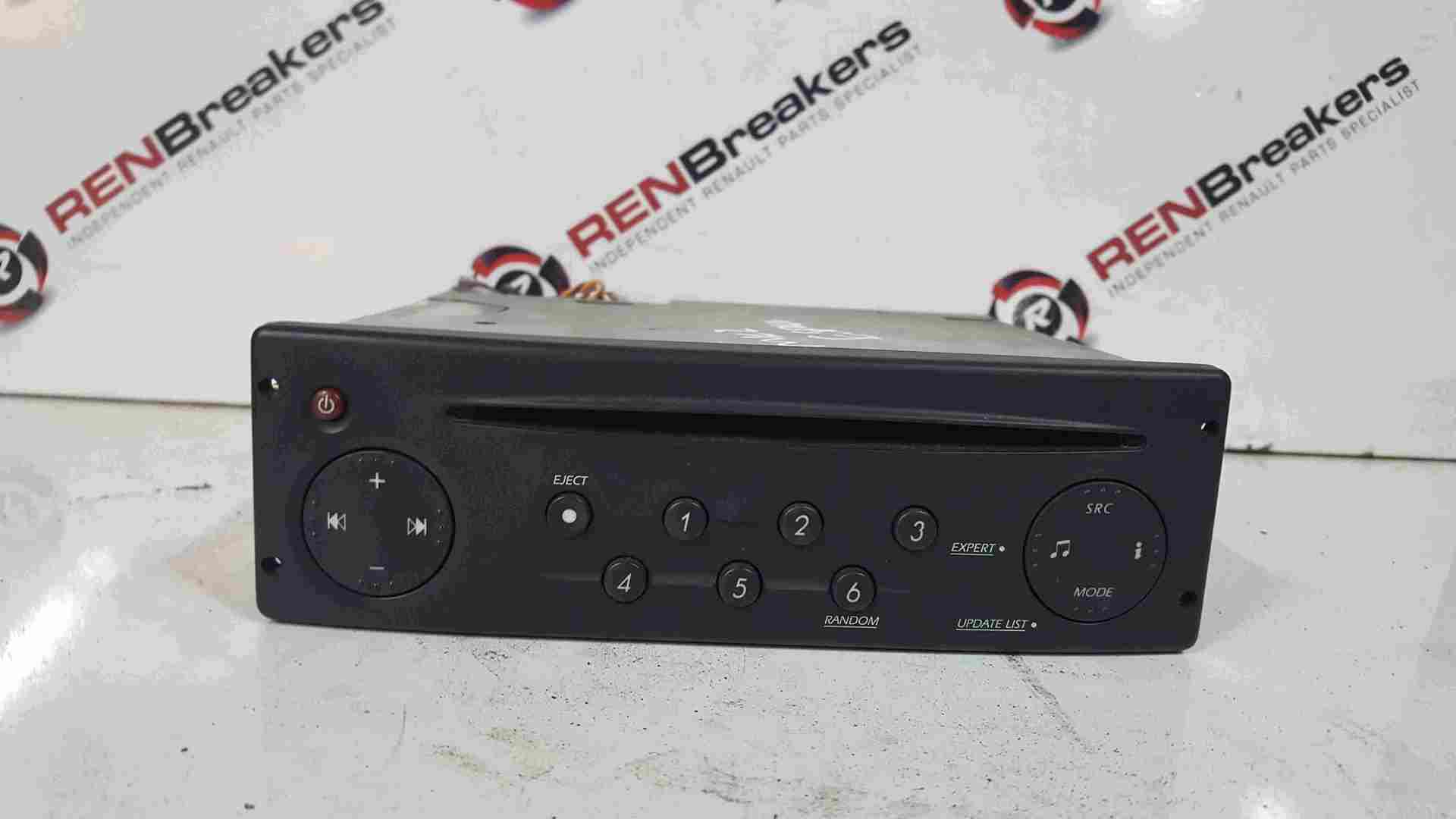 Renault Clio MK2 2001-2006 Radio CD Player Update List 8200466667