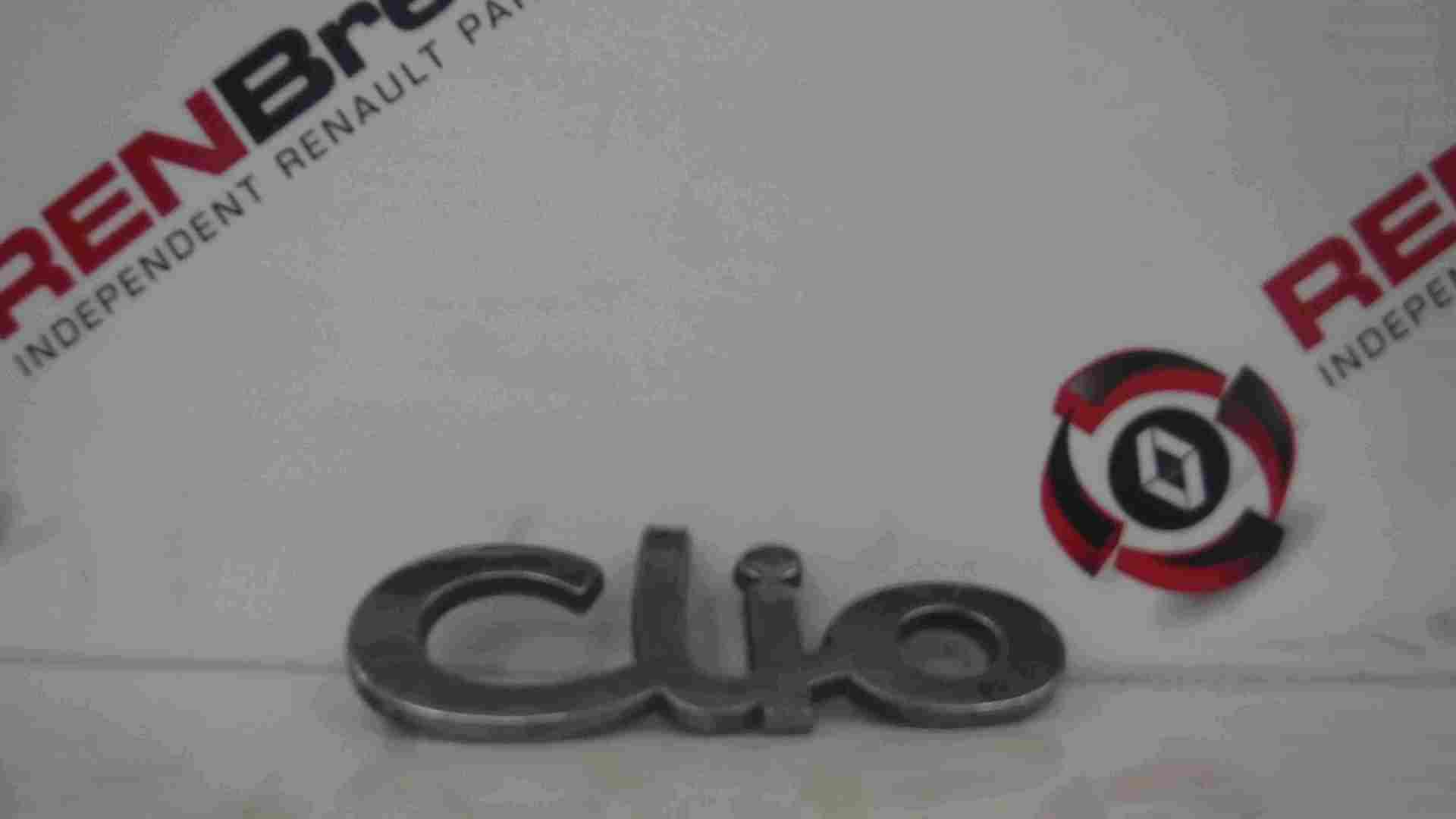 Renault Clio MK2 2001-2006 Rear Badge Letters Emblem Boot Logo