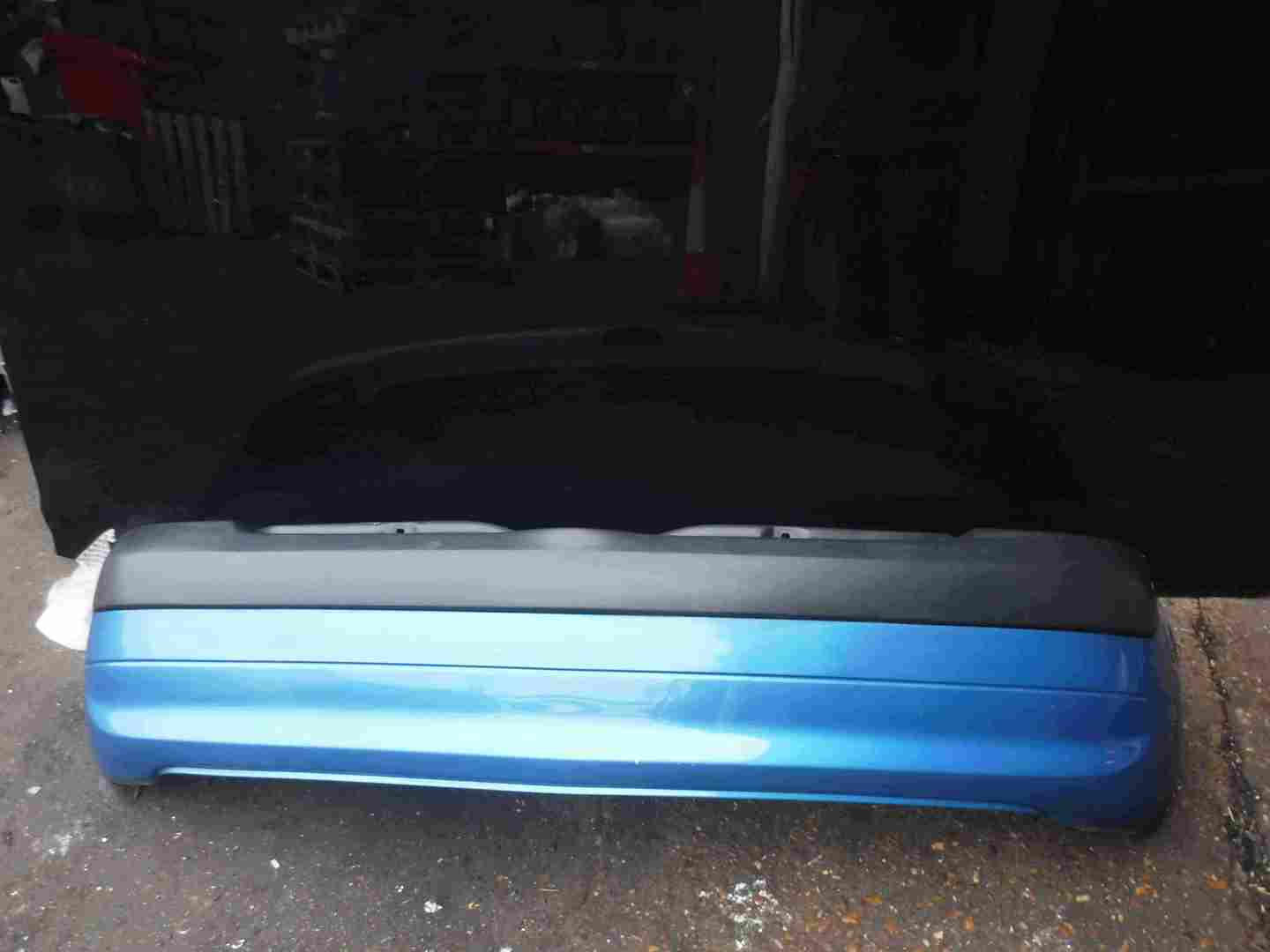 Renault Clio MK2 2001-2006 Rear Bumper Blue TED48