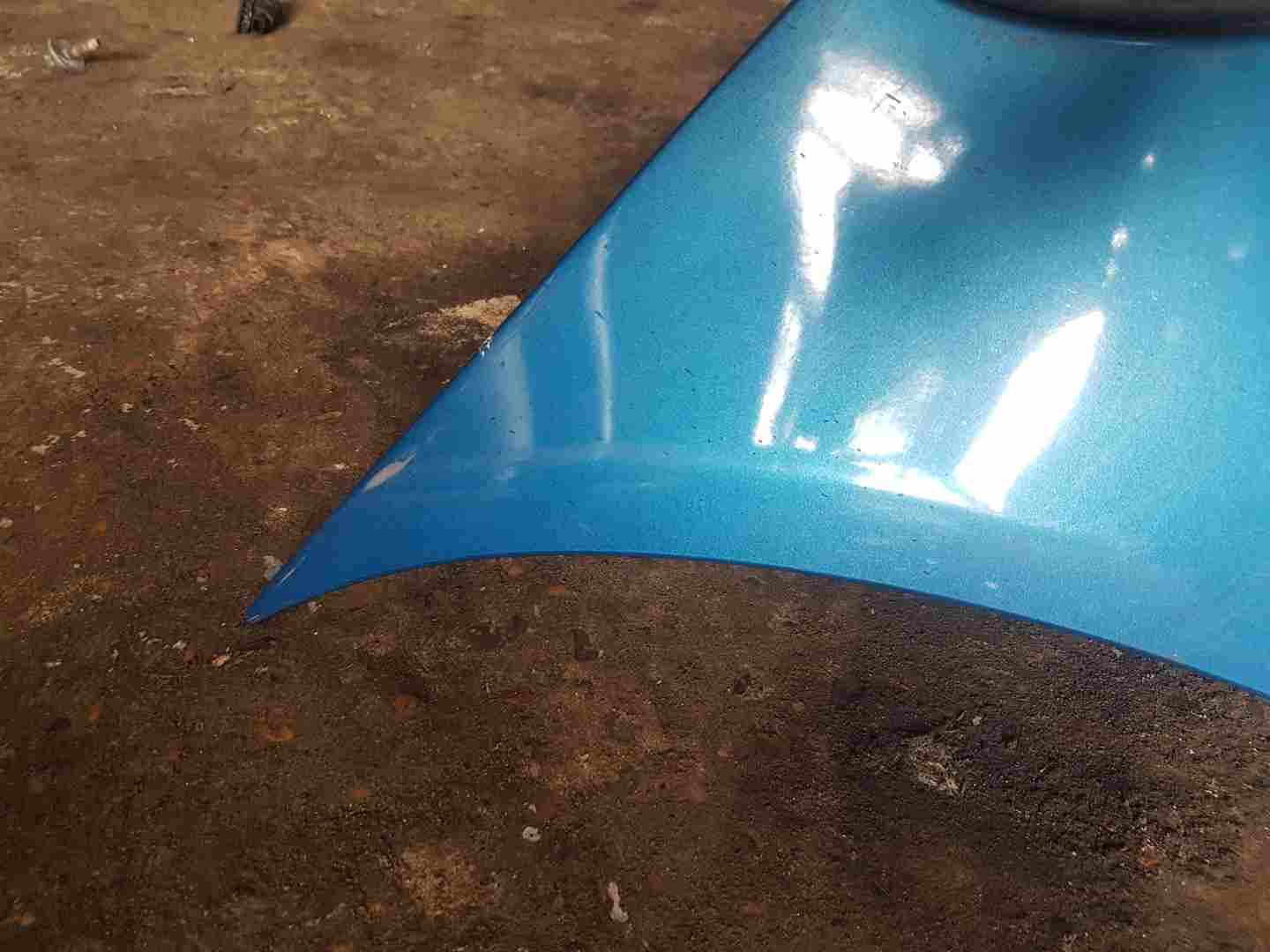 Thumb 2 Renault Clio MK2 2001-2006 Rear Bumper Blue Ted48