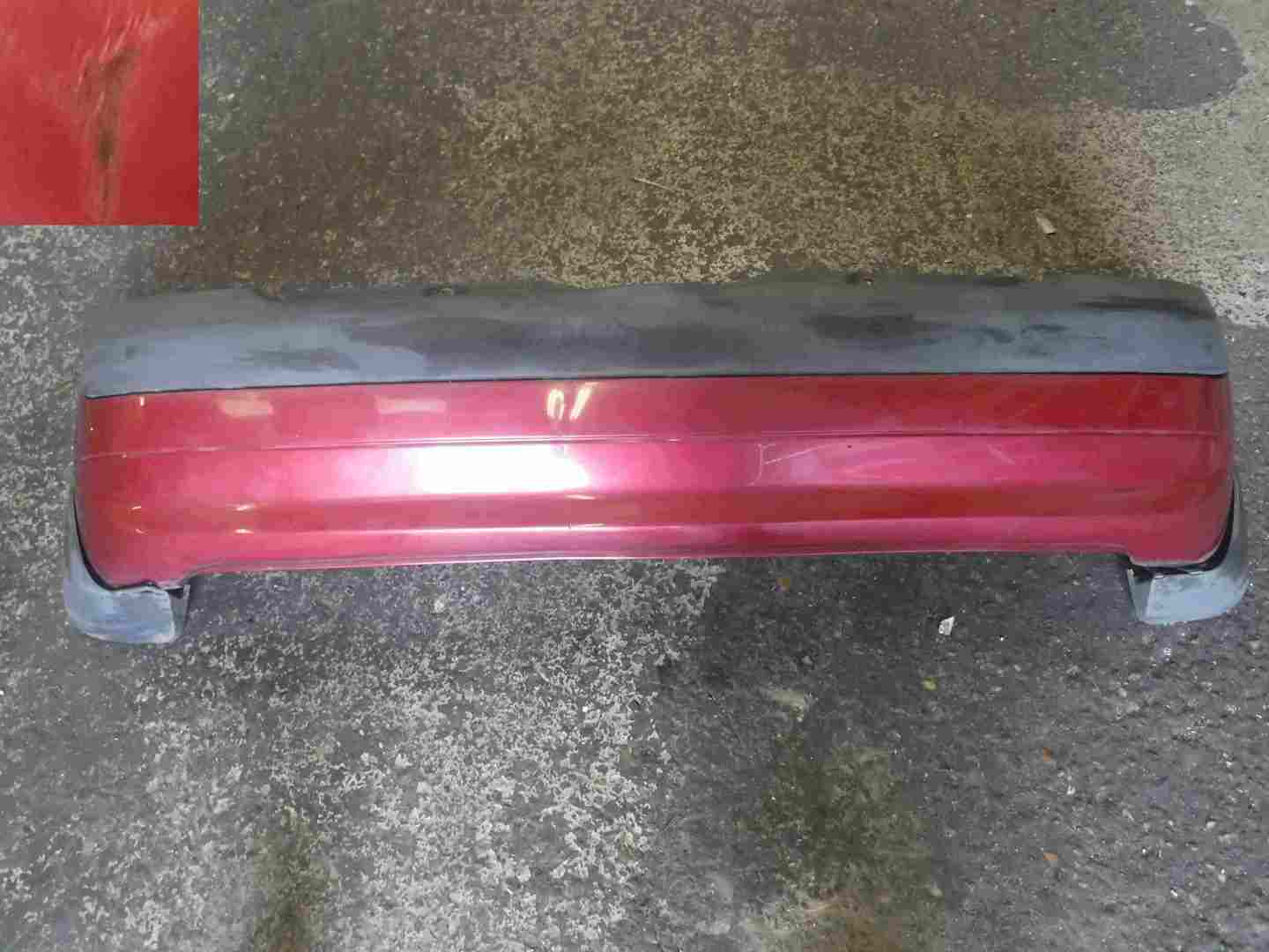 Renault Clio MK2 2001-2006 Rear Bumper Red 713