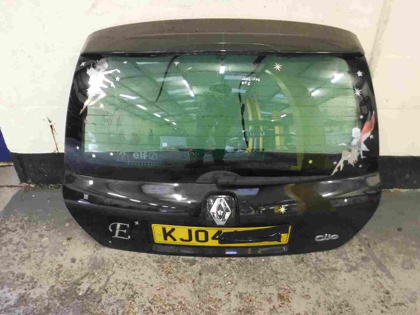 Renault Clio MK2 2001-2006 Rear Tailgate Boot Black 676