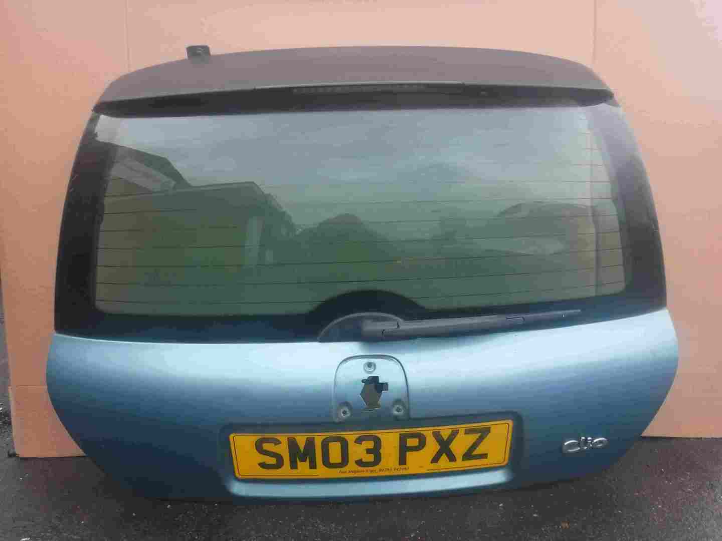Renault Clio MK2 2001-2006 Rear Tailgate Boot Blue TEF47