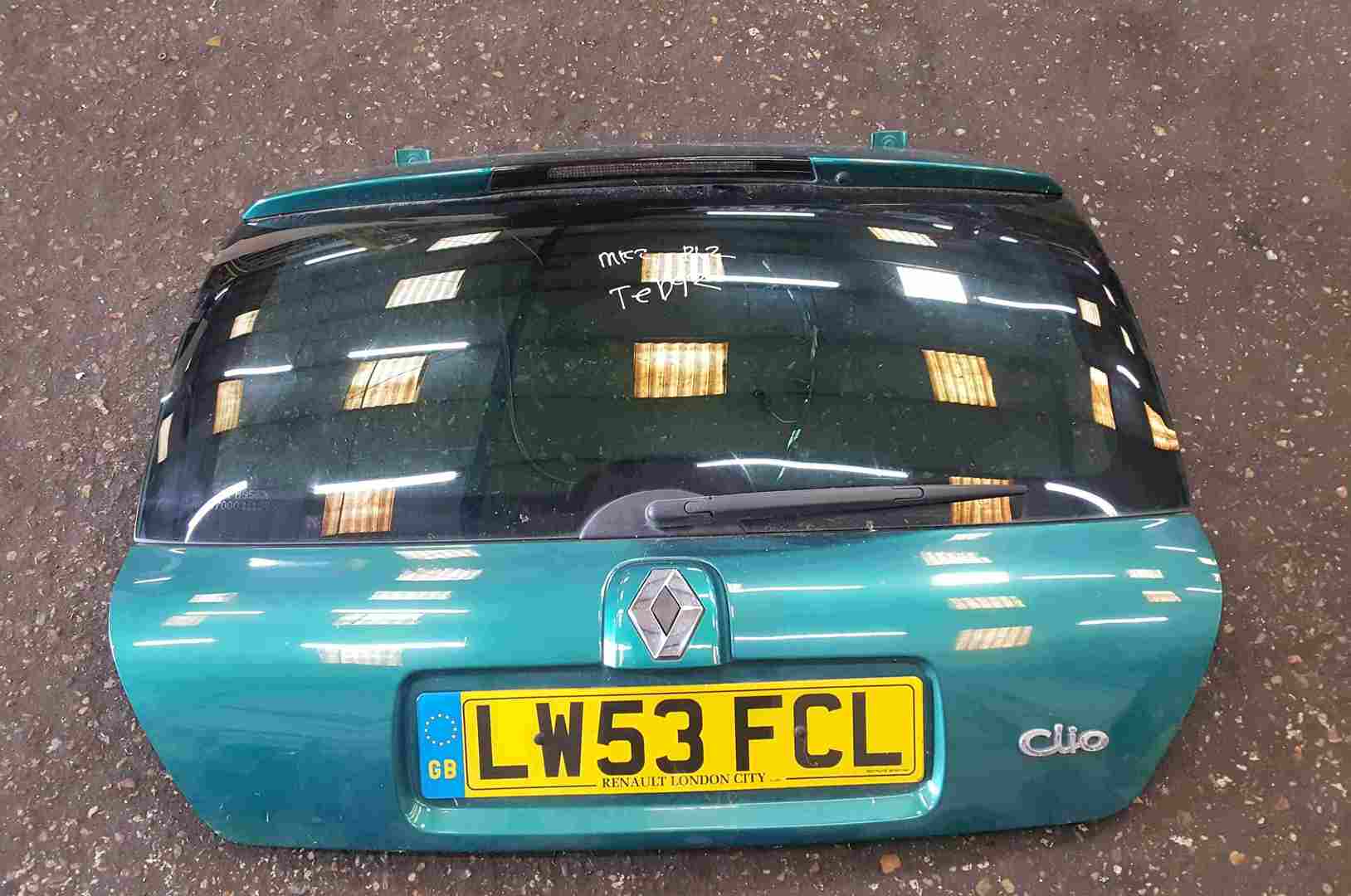 Renault Clio MK2 2001-2006 Rear Tailgate Boot Green TED92
