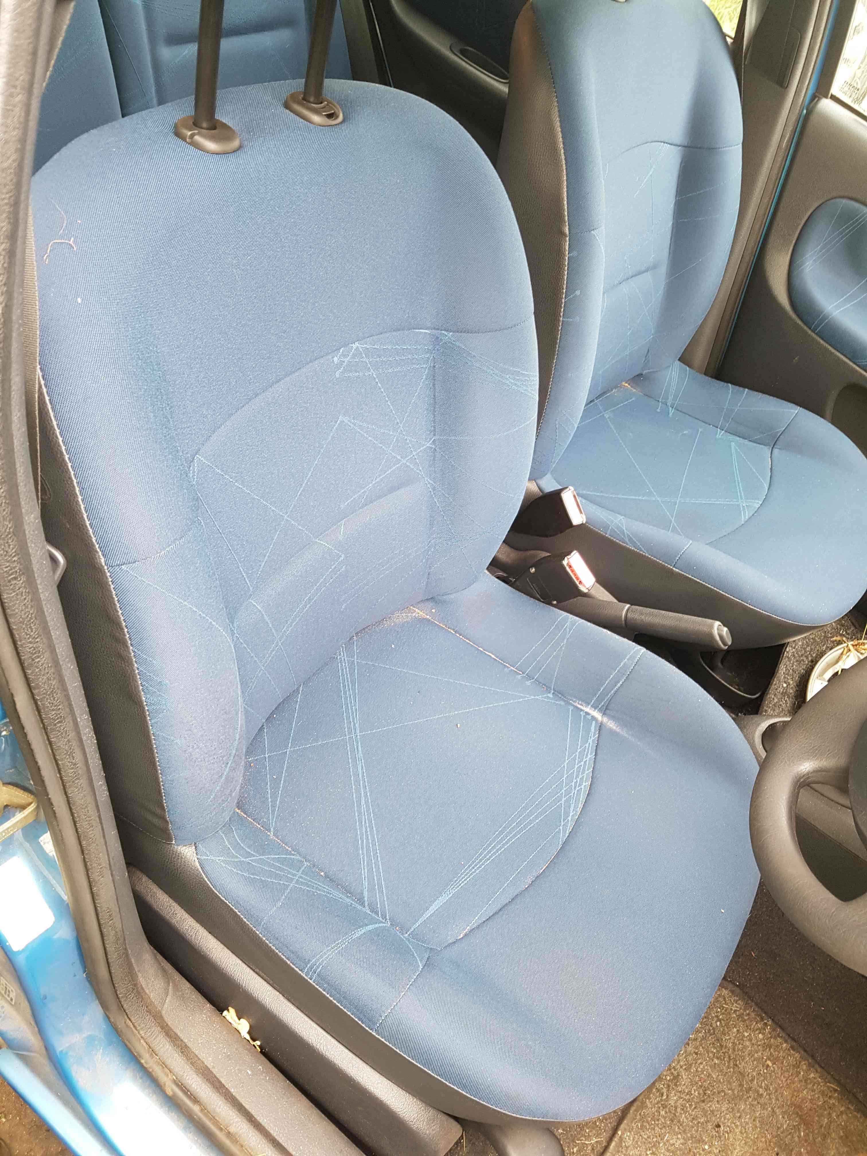 Thumb 2 Renault Clio MK2 2001-2006 Seats Seat SET Driver Passenger Rear Fabric 5 Door