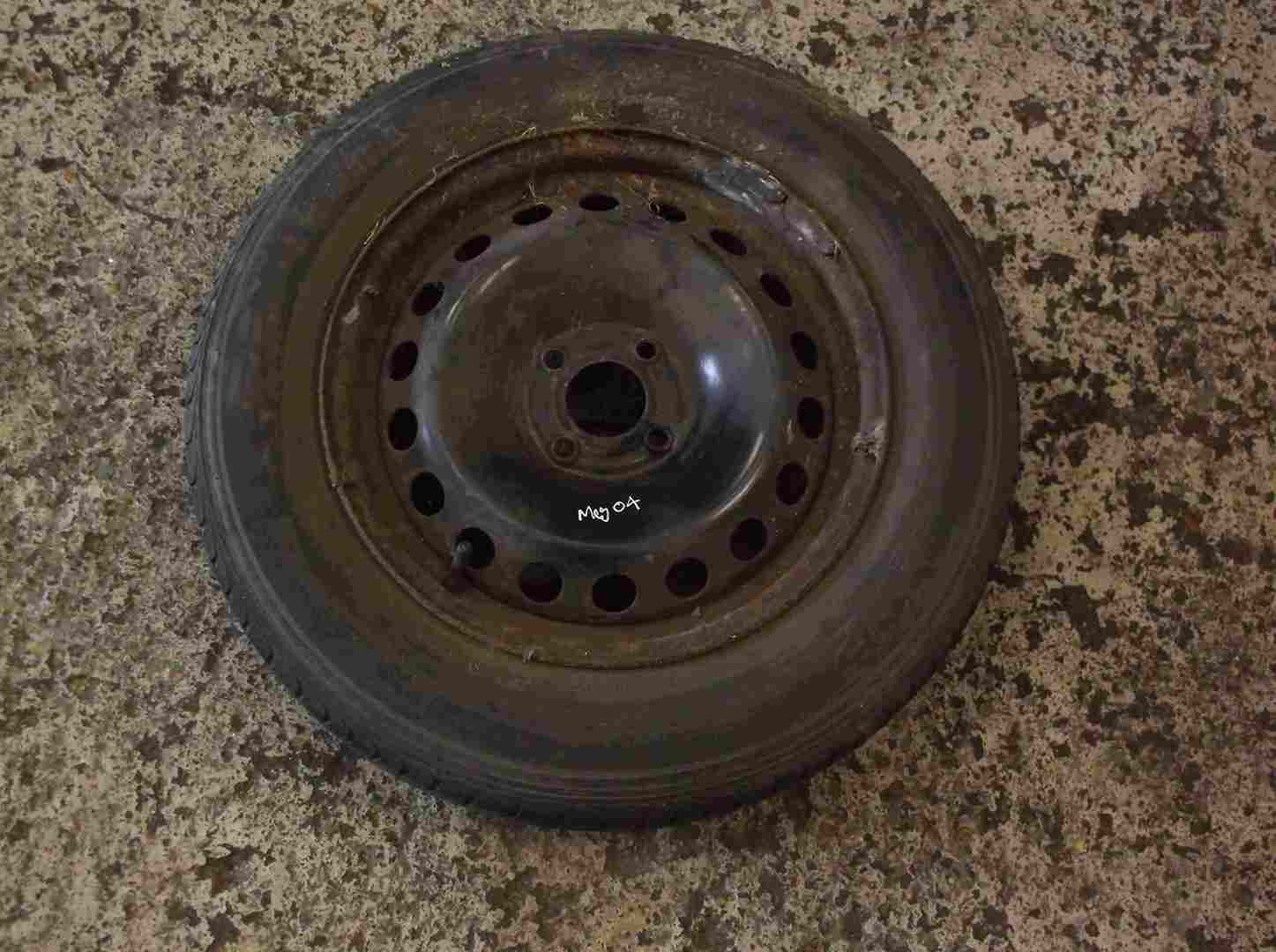 Renault Clio MK2 2001-2006 Spare Steel Wheel + Tyre 185 55 15 5Mm 3/5