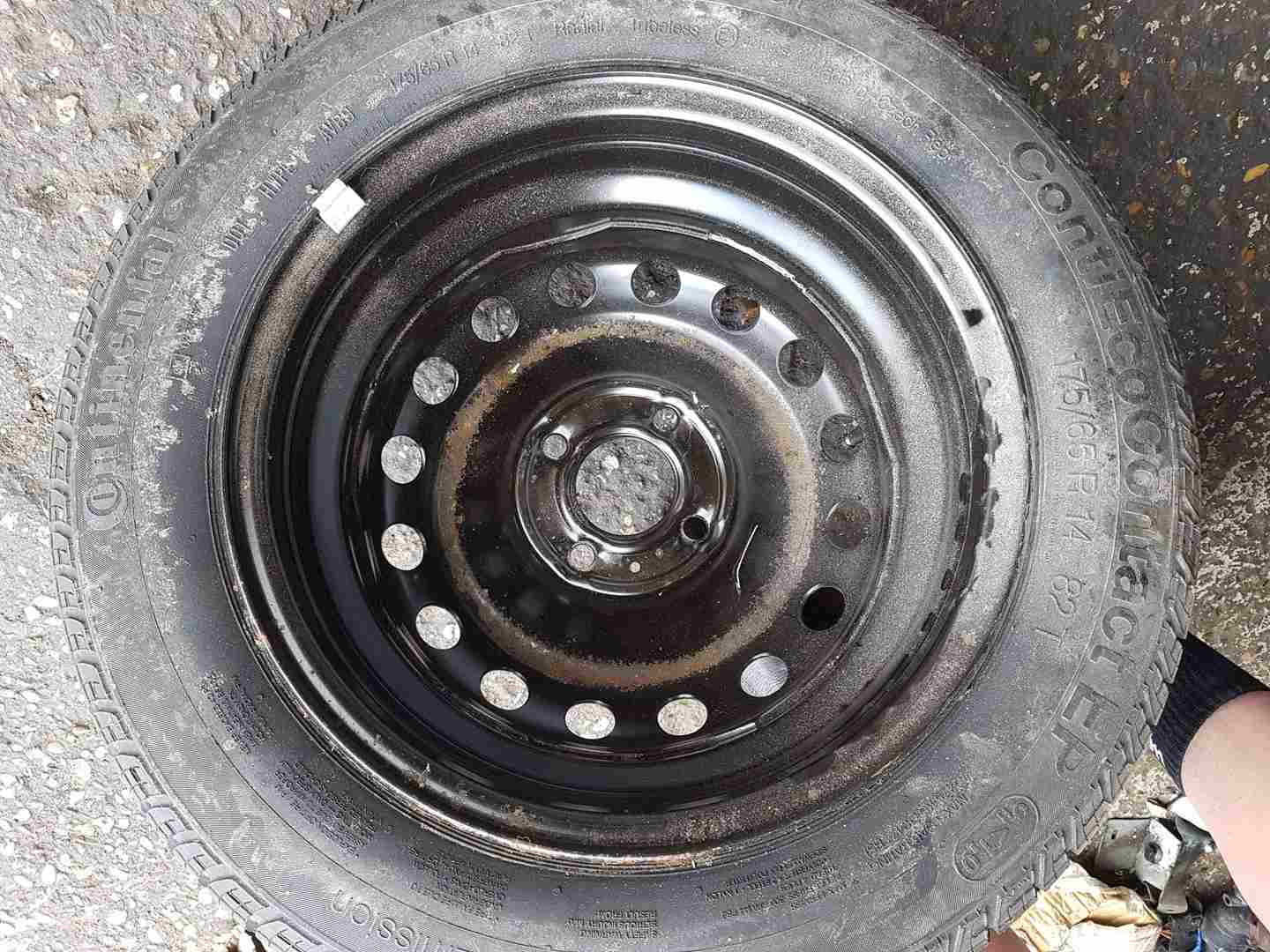 Thumb 3 Renault Clio MK2 2001-2006 Spare Steel Wheel RIM + Tyre 175 65 14 8Mm Tread 4/5