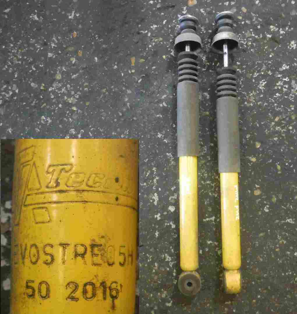 Renault Clio MK2 2001-2006 Technix Uprated Dampers Suspension Shock Evostre05H