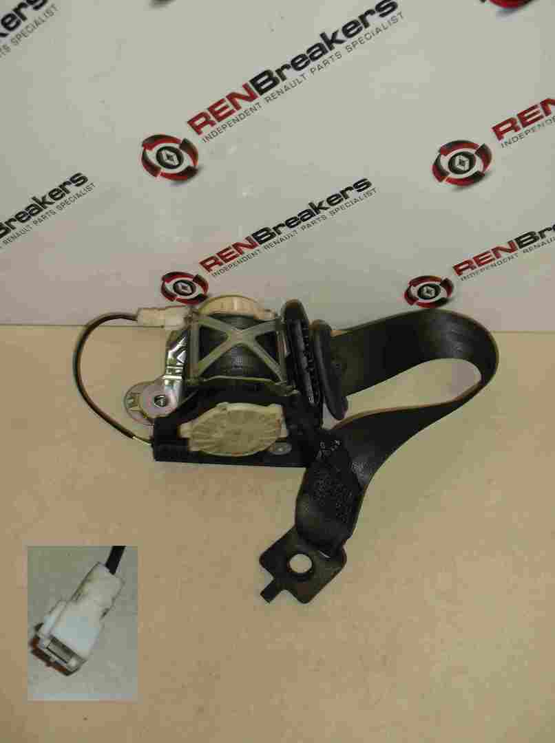 Renault Clio MK3 2005-2009 Drivers OSR Rear Seat Belt  Pretensioner 3 door