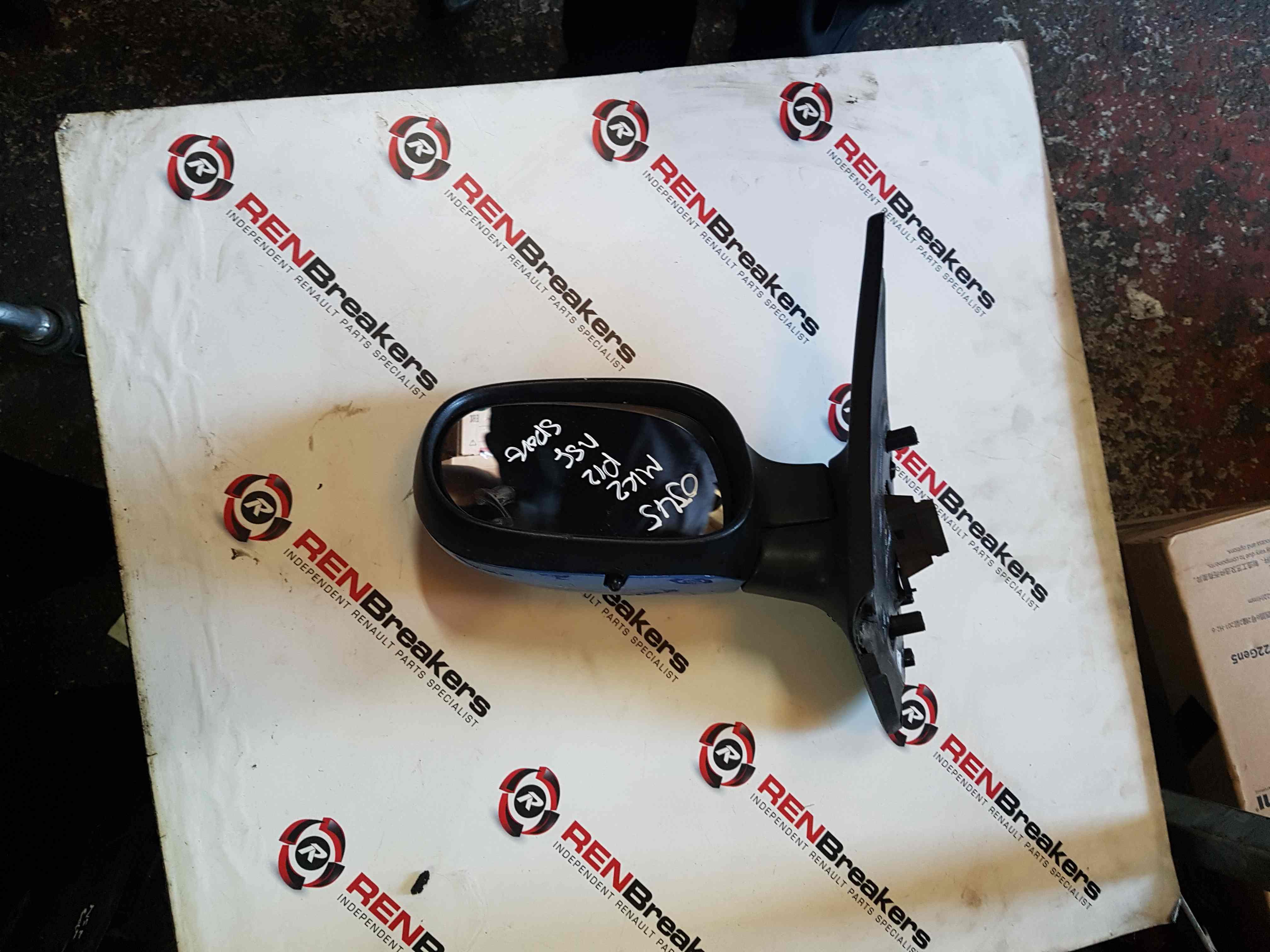 Thumb 7 Renault Clio MK2 Sport 2001-2006 Oj45 Passenger NSF Front Wing Mirror Electric