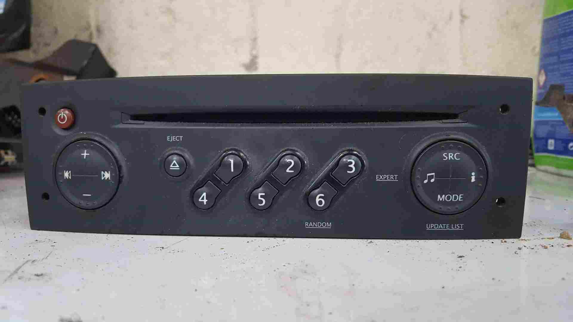 Thumb 6 Renault Clio MK3   Modus 2005-2012 Cd Player Update List Radio + Code Some Marks