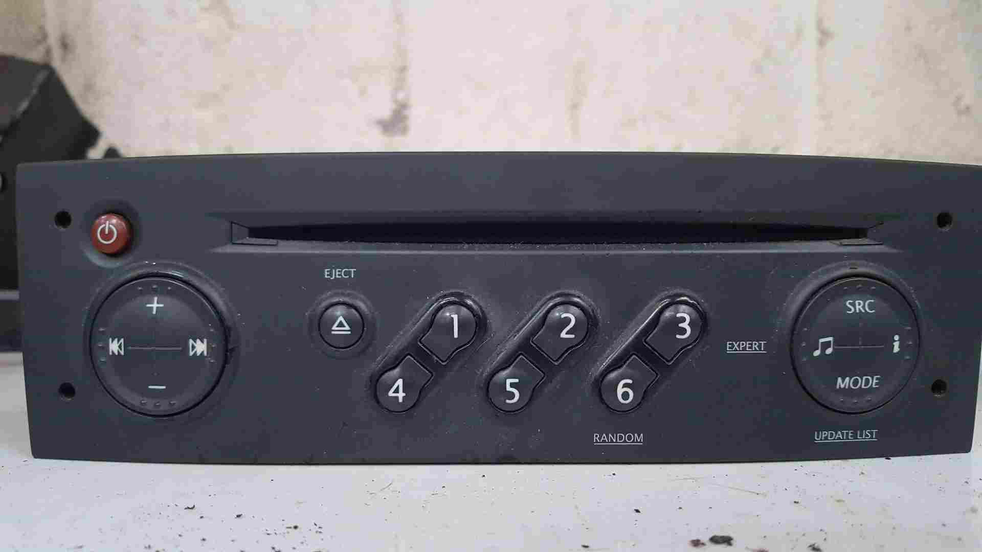 Renault Clio MK3   Modus 2005-2012 Cd Player Update List Radio + Code Some Marks