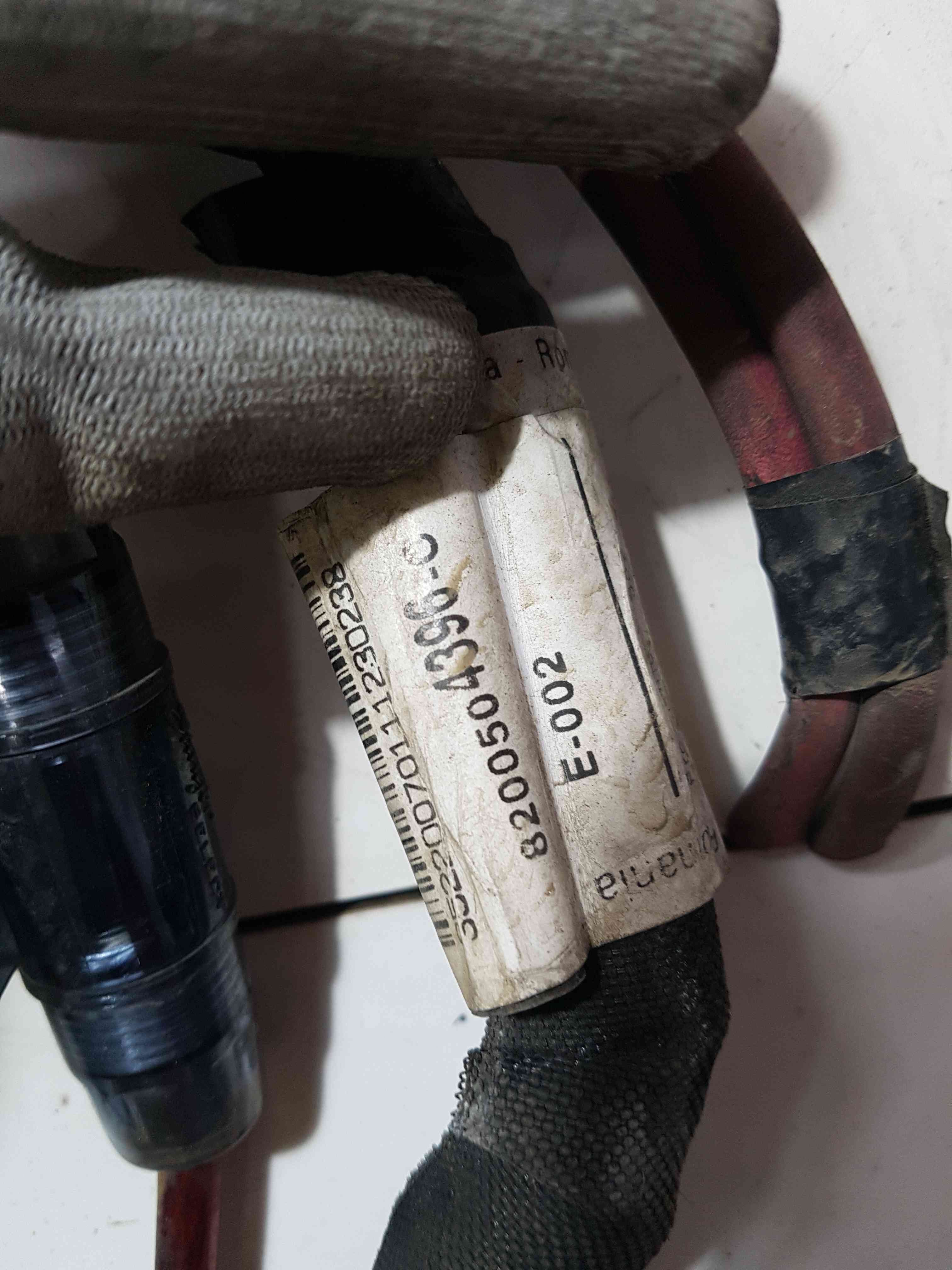 Thumb 4 Renault Clio MK3 + Modus 2005-2009 Battery Terminal Positive + Wire 8200504396