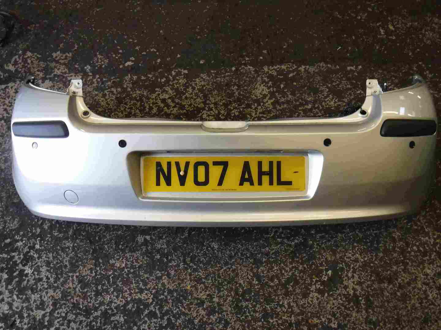 Renault Clio MK3 2005-2008 Rear Bumper TED69 Silver