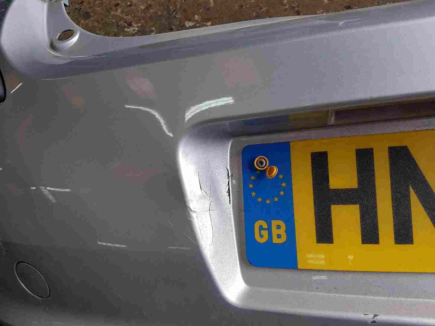 Thumb 3 Renault Clio MK3 2005-2008 Rear Bumper Ted69 Silver