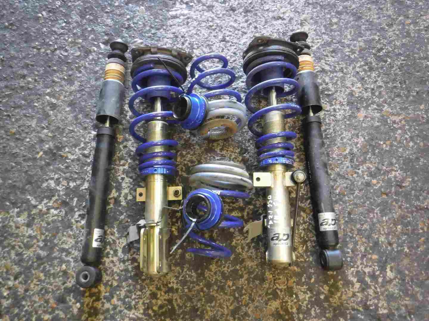 Renault Clio MK3 2005-2009 1.2 16v AP Lowering Springs Set Front Rear Coil Overs