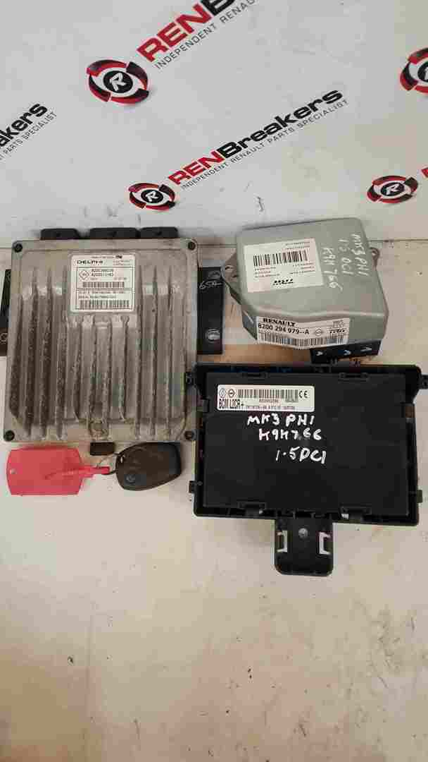 Thumb 5 Renault Clio MK3 2005-2009 1.5 DCi ECU Set UCH BCM + Key 8200399038