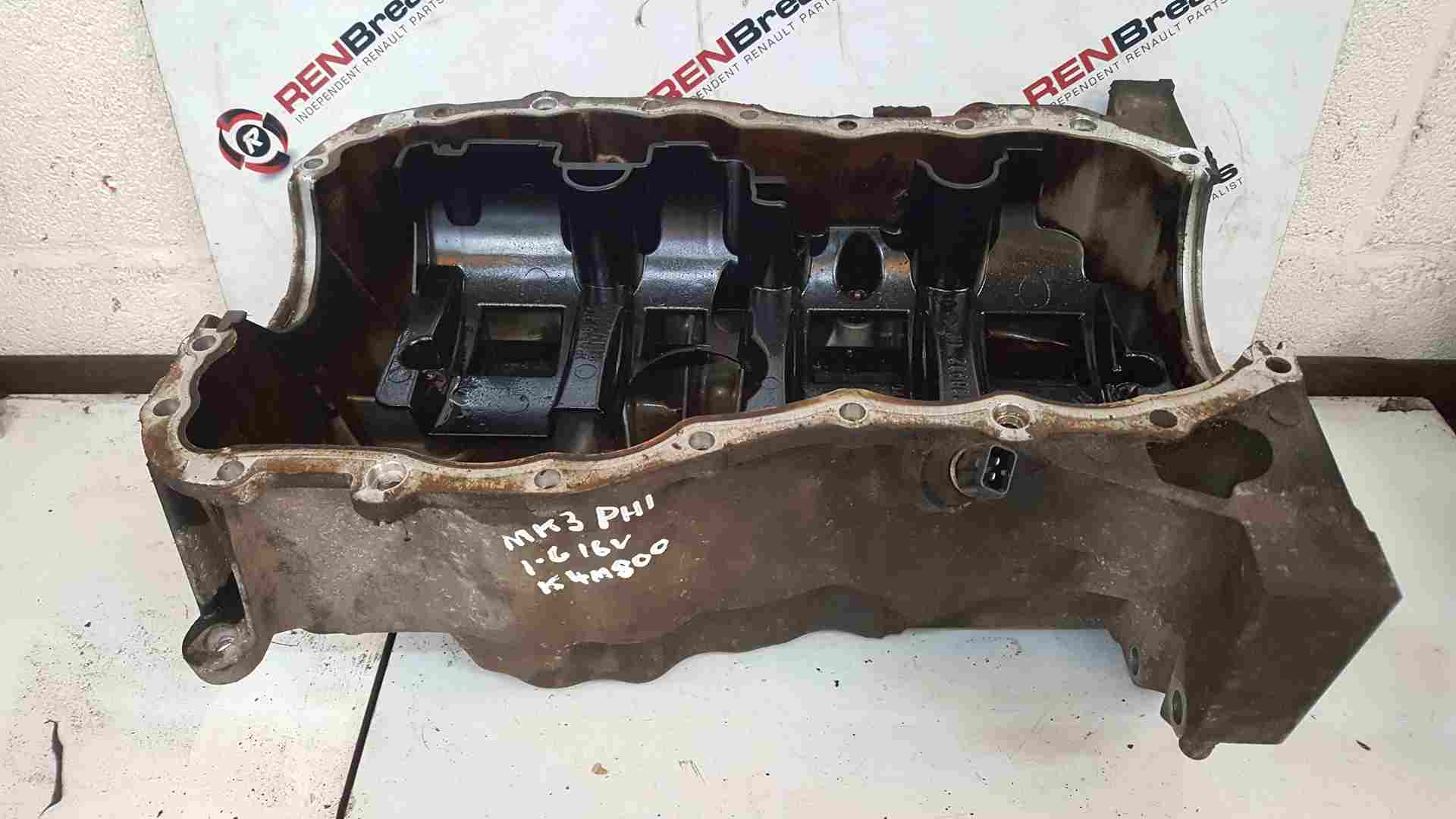 Thumb 5 Renault Clio MK3 2005-2009 1.6 16V Engine OIL Sump PAN K4M800 8200318813