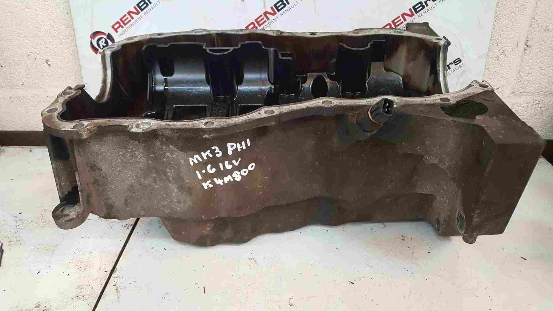Thumb 9 Renault Clio MK3 2005-2009 1.6 16V Engine OIL Sump PAN K4M800 8200318813